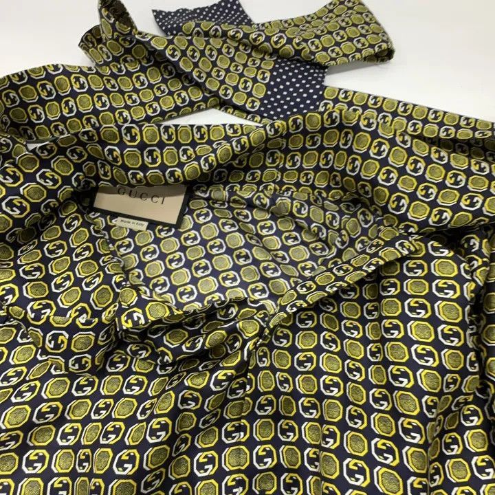 Gucci Gucci Gucci Stylish Button-Up Long Sleeve Shirt -2506 Size US L / EU 52-54 / 3 - 8 Thumbnail