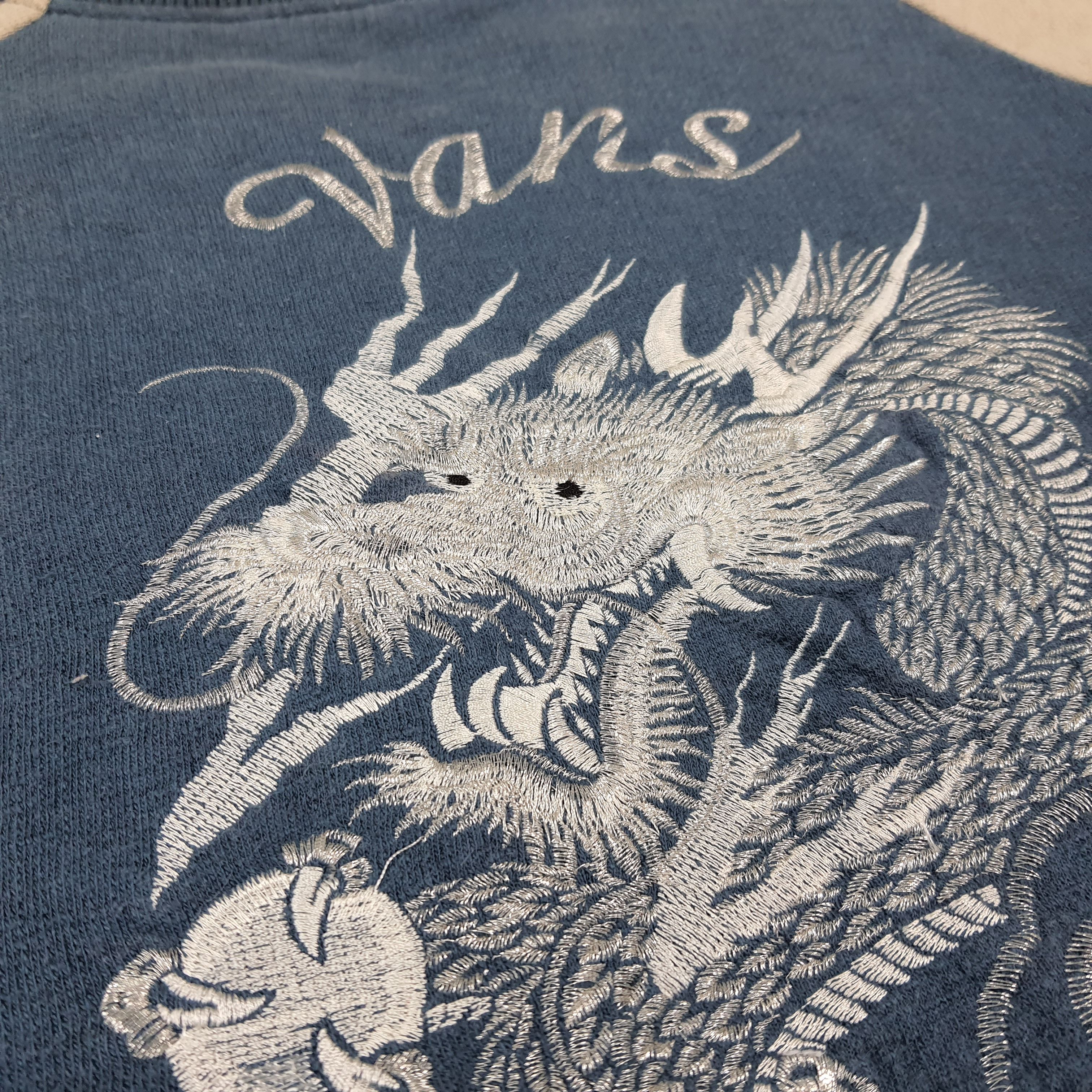 Vans Vintage Vans Japan Sukajan Dragon Embroidered Jacket C292N12 Size US L / EU 52-54 / 3 - 3 Thumbnail