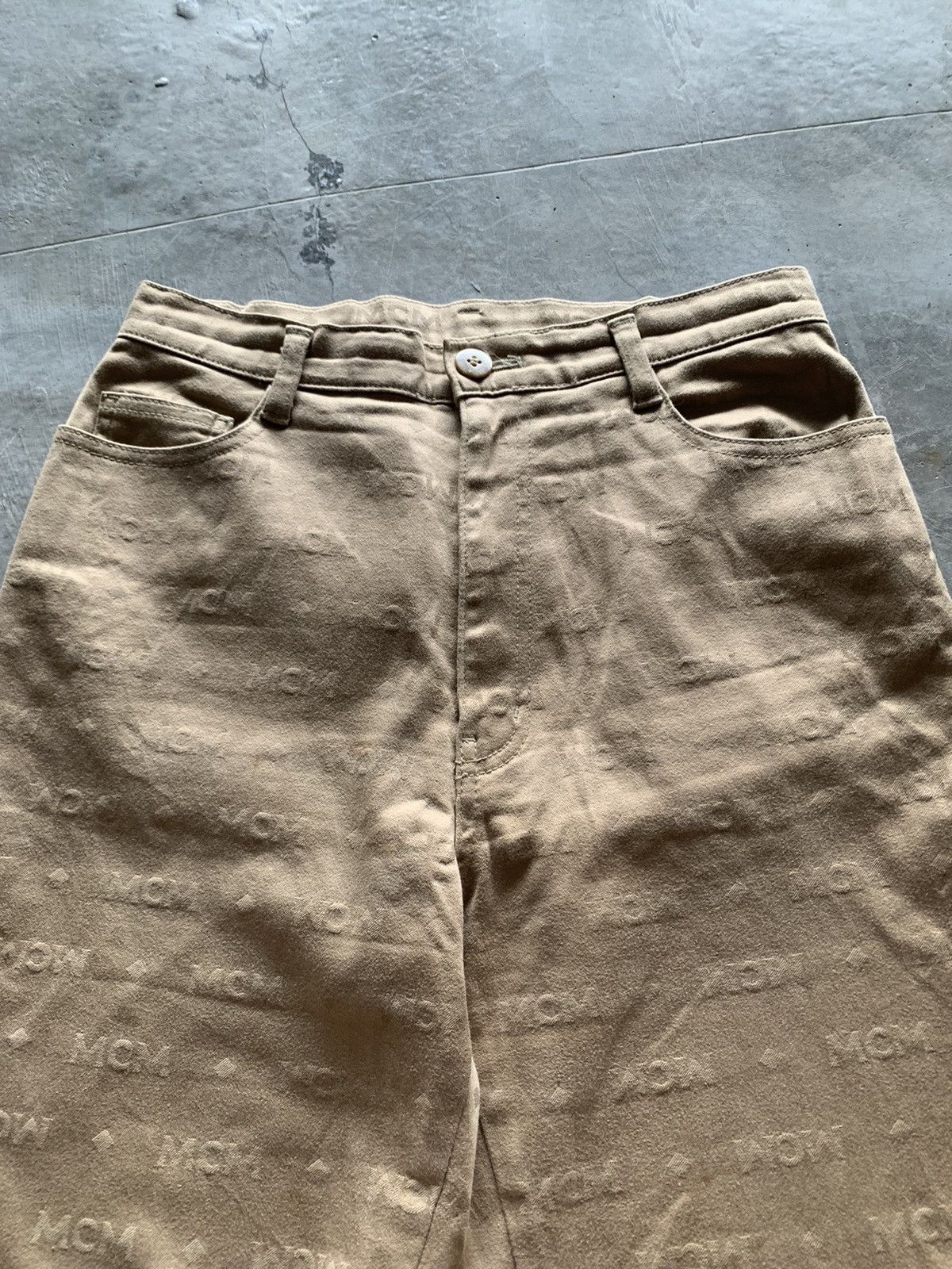 MCM vintage MCM monogram pant luxury style Size US 26 / EU 42 - 3 Thumbnail
