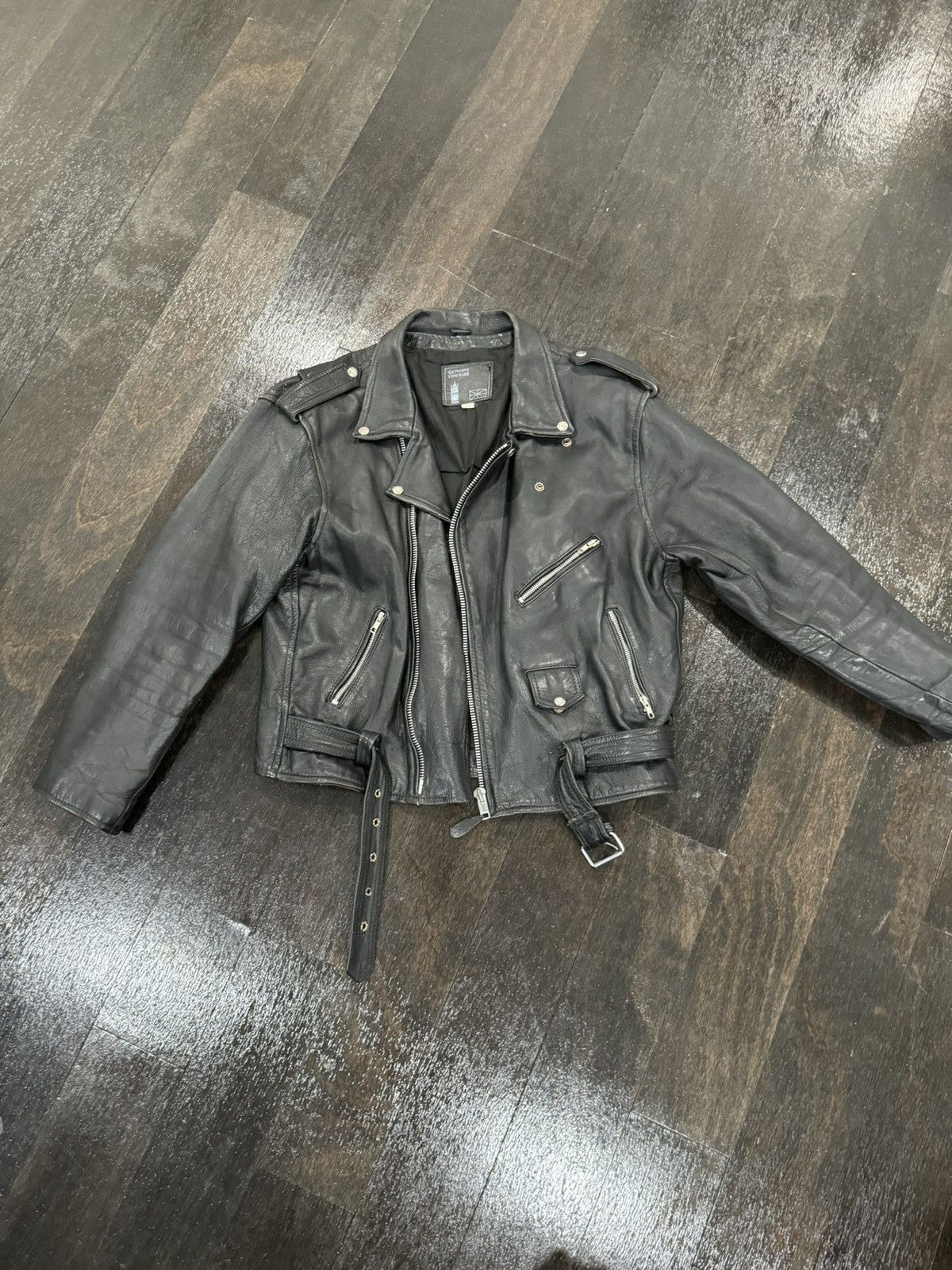 Other Genuine Cowhide Leather Jacket Size US M / EU 48-50 / 2 - 1 Thumbnail