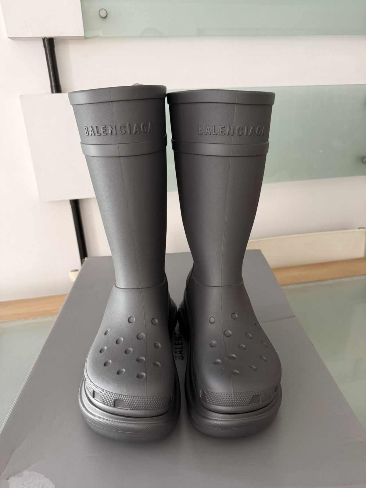 Balenciaga Crocs Clog boots Size US 11 / EU 44 - 3 Thumbnail