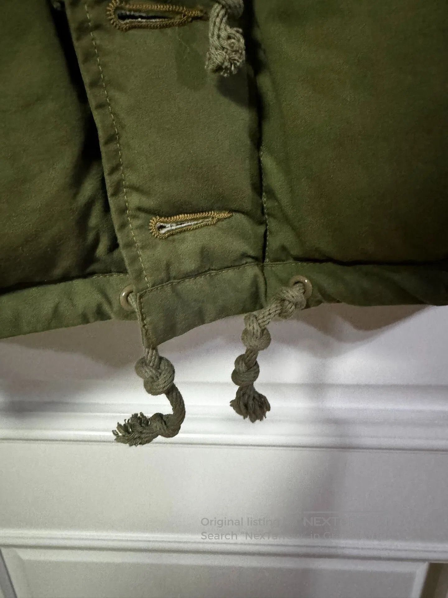 COLIMBO Vintage Green Down Jacket for Cold Weather. Size US L / EU 52-54 / 3 - 4 Thumbnail