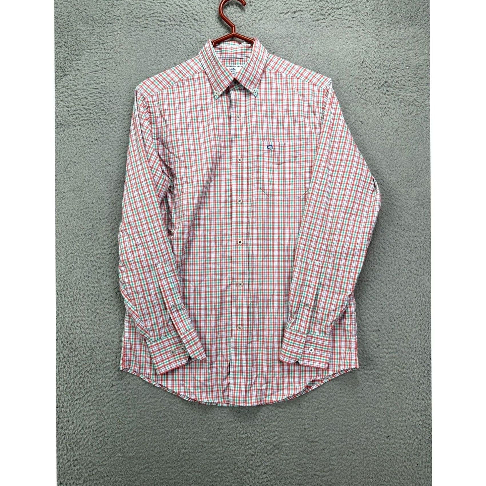 Southern Tide Southern Tide Shirt Adult Small Intercoastal Plaid Nylon Fishing Men Size US S / EU 44-46 / 1 - 3 Thumbnail