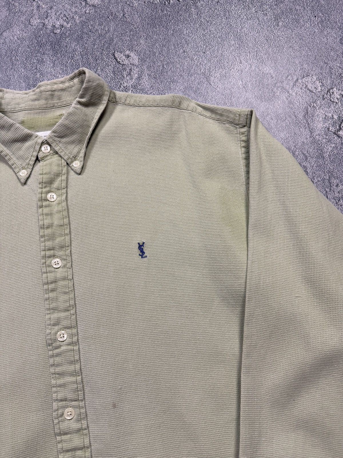 Yves Saint Laurent Vintage 90s Yves Saint Laurent YSL shirts streetwear size XL Size US XL / EU 56 / 4 - 2 Thumbnail
