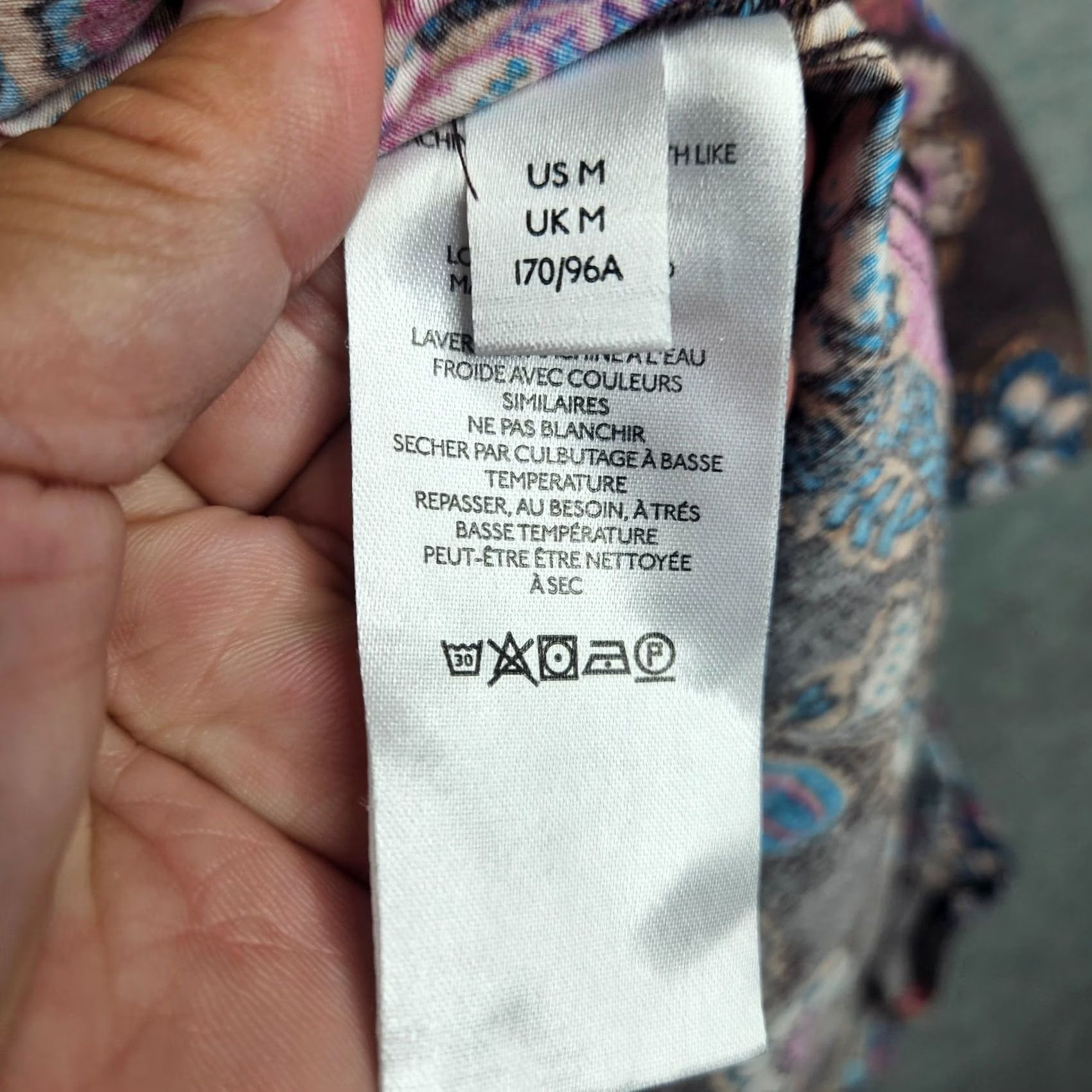 Vintage We The Free Size M Poolside Printed Oversized Boyfriend Button Up Shirt Size M / US 6-8 / IT 42-44 - 5 Thumbnail