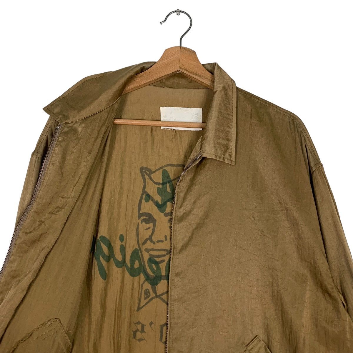Vintage 50's MR. A DESIGN Big Logo Retro Jacket #0571-C26 Size US L / EU 52-54 / 3 - 10 Thumbnail