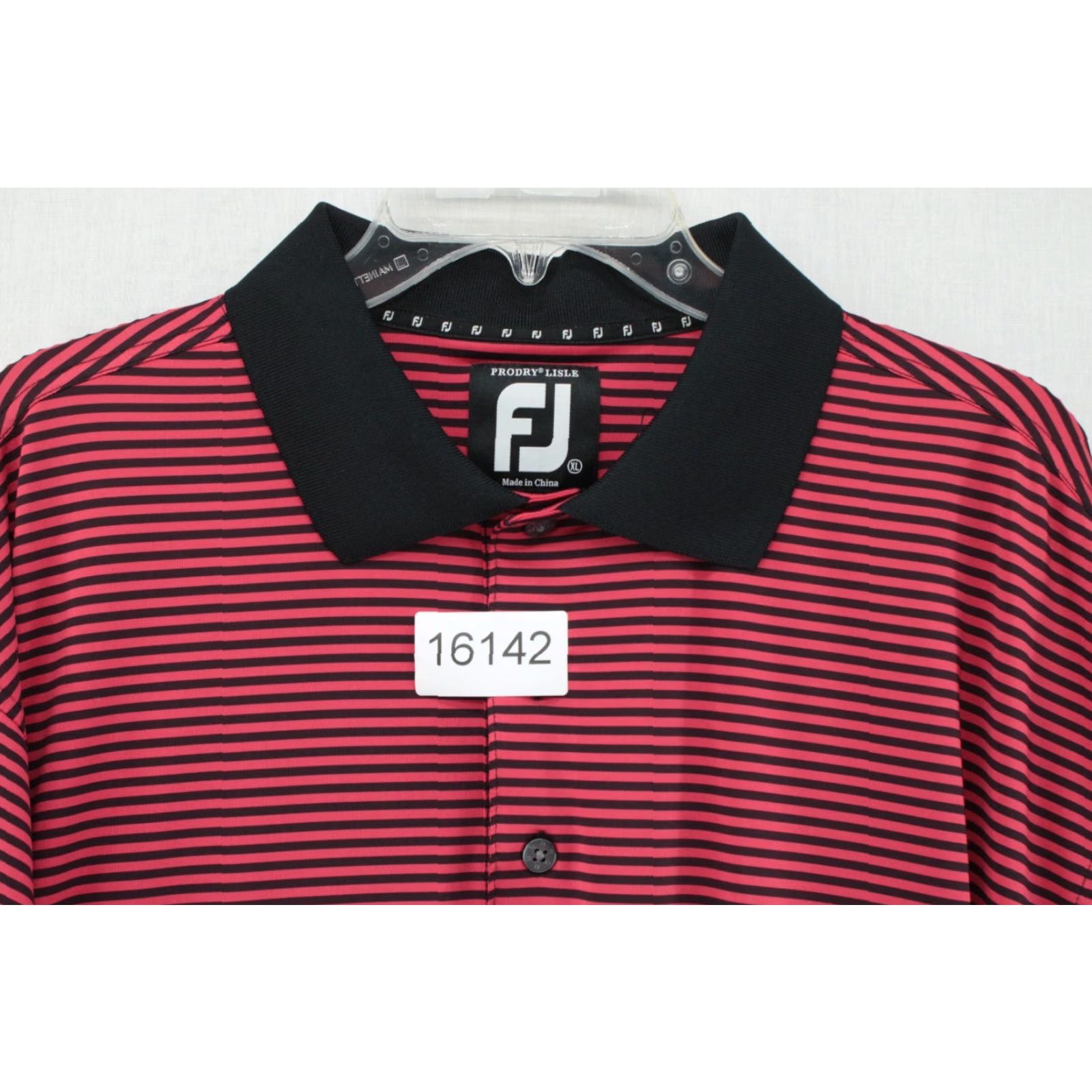 Footjoy Footjoy FJ Lisle Polo Shirt Mens XL Stripe ProDry Golf Preppy Shirts Size US XL / EU 56 / 4 - 8 Thumbnail