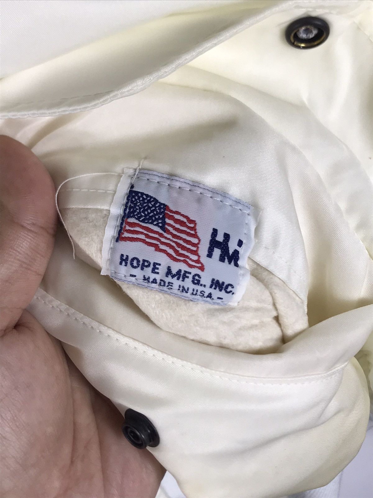 Vintage ⚡️Vintage Ma-1 Hope Mfg Los Angeles Police Bomber Jacket Size US XL / EU 56 / 4 - 12 Thumbnail