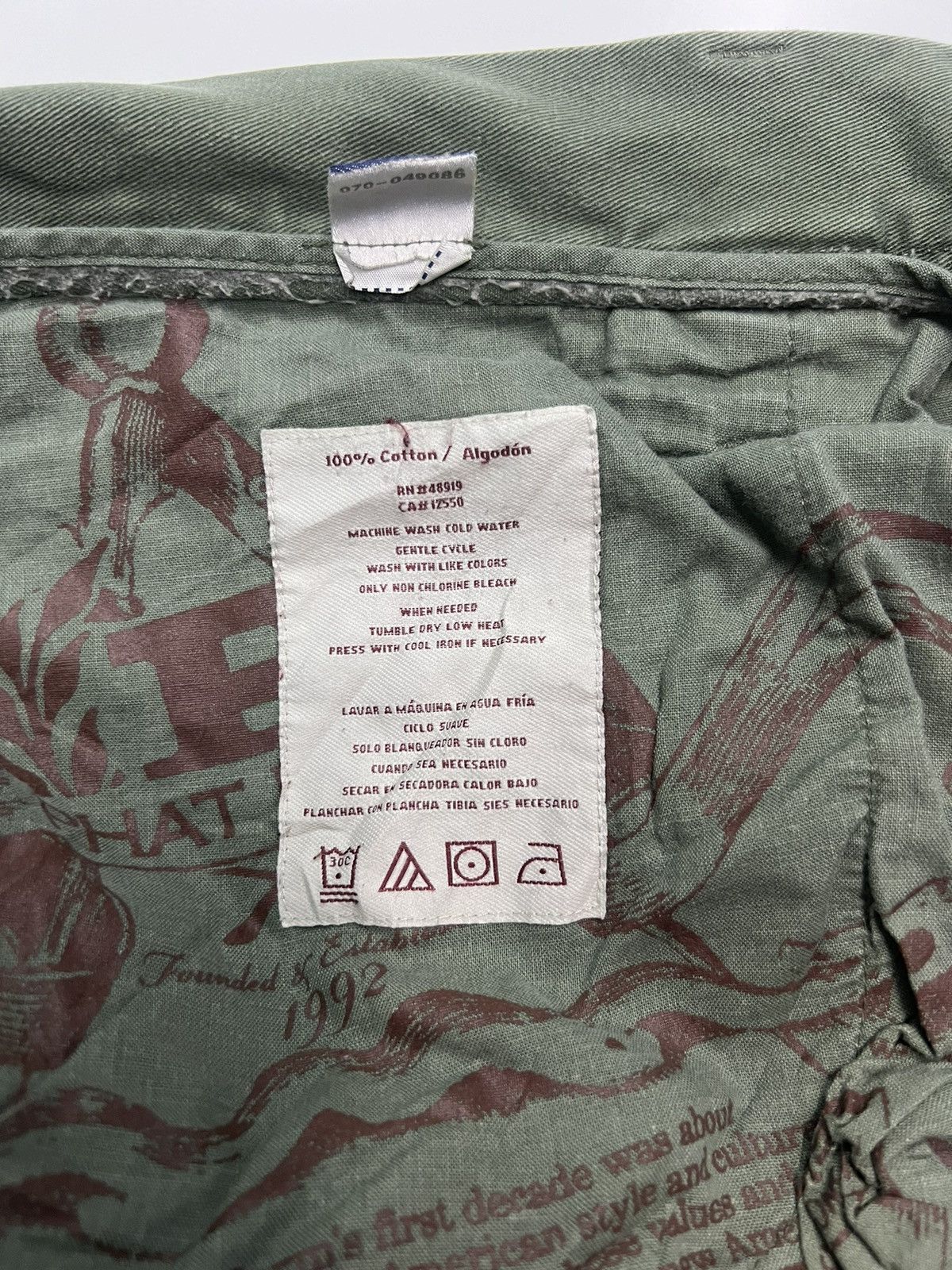 Vintage VINTAGE PHAT FARM CARGO PANT SIZE 39 Size US 39 - 8 Thumbnail