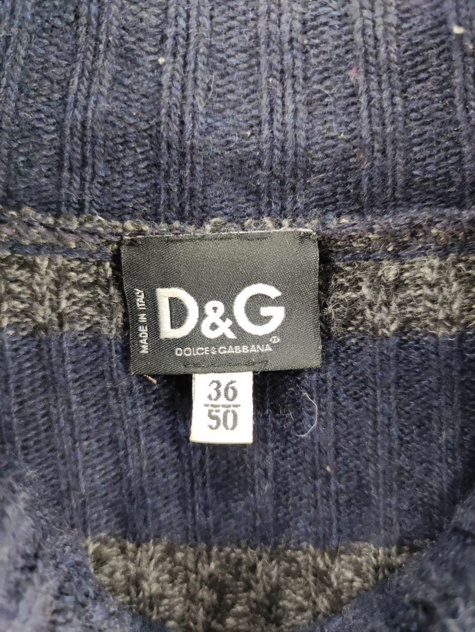 Dolce & Gabbana Dolce & Gabbana Zip Up Knit Jacket Size XS / US 0-2 / IT 36-38 - 3 Thumbnail