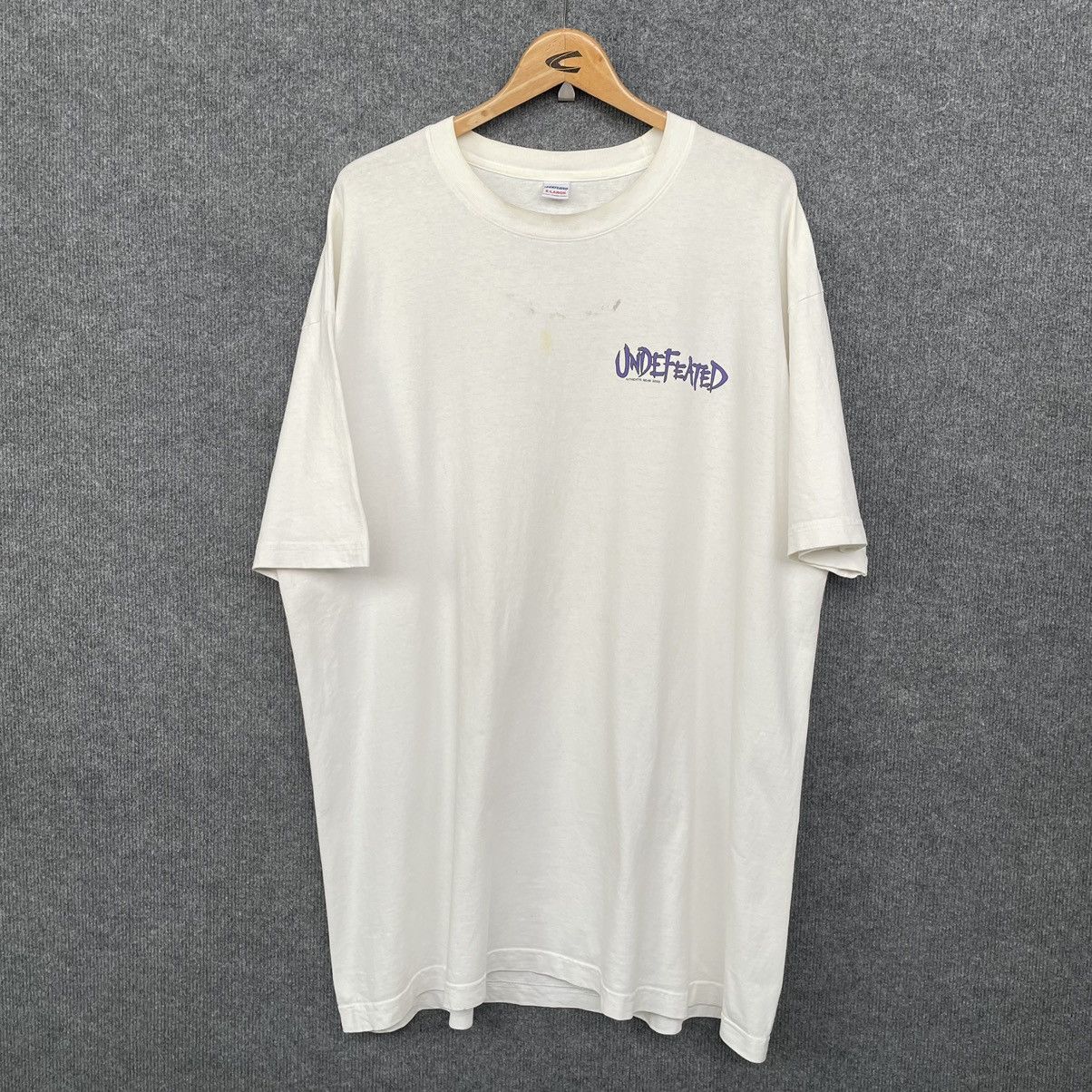 Undefeated × Vintage Vintage 2002 Undefeated Authentic Gear Streetwear Tee Size US XXL / EU 58 / 5 - 7 Thumbnail