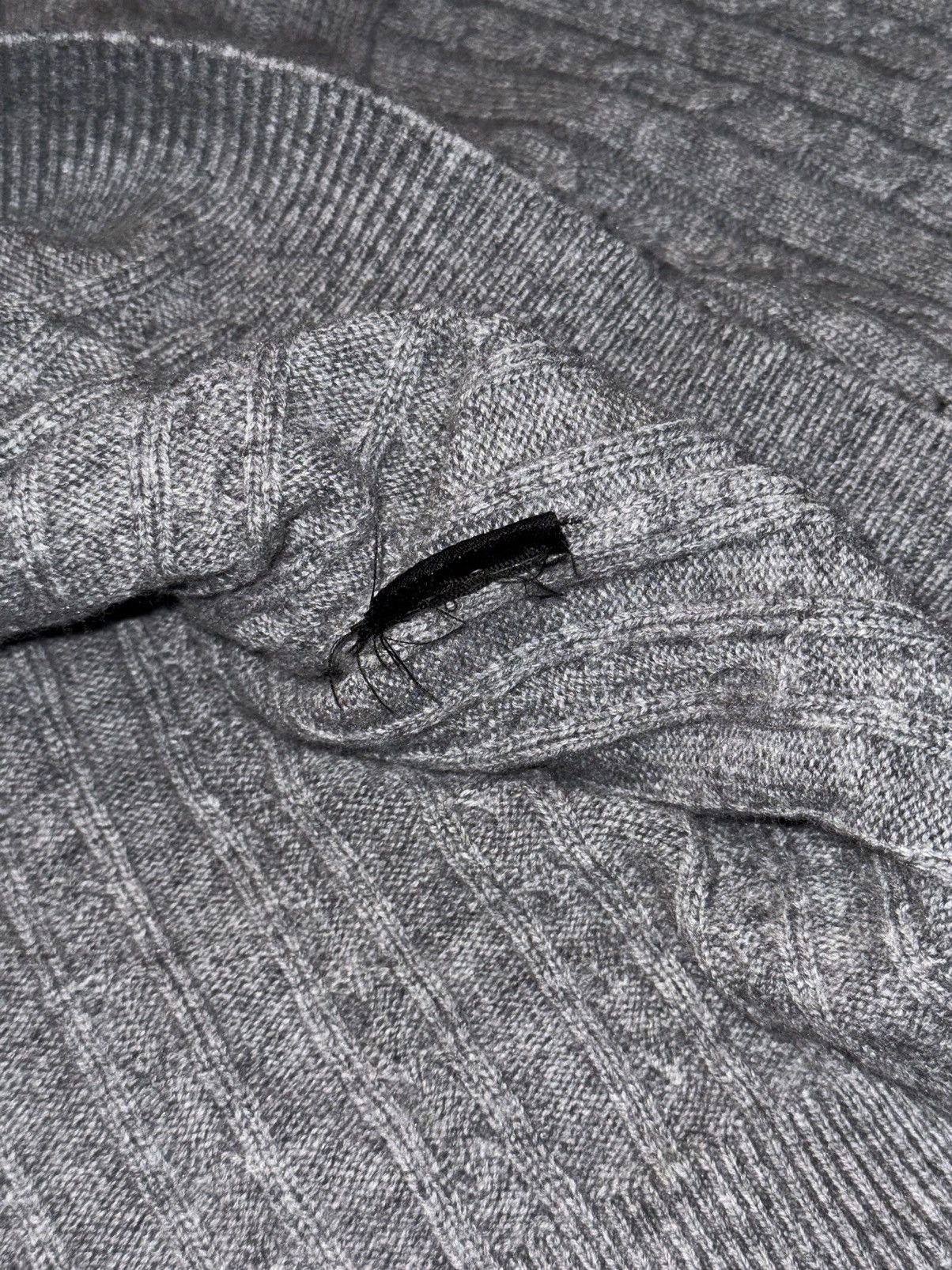 Designer × Sandro Sandro oldmoney style cable knit wool sweater Size S / US 4 / IT 40 - 7 Thumbnail