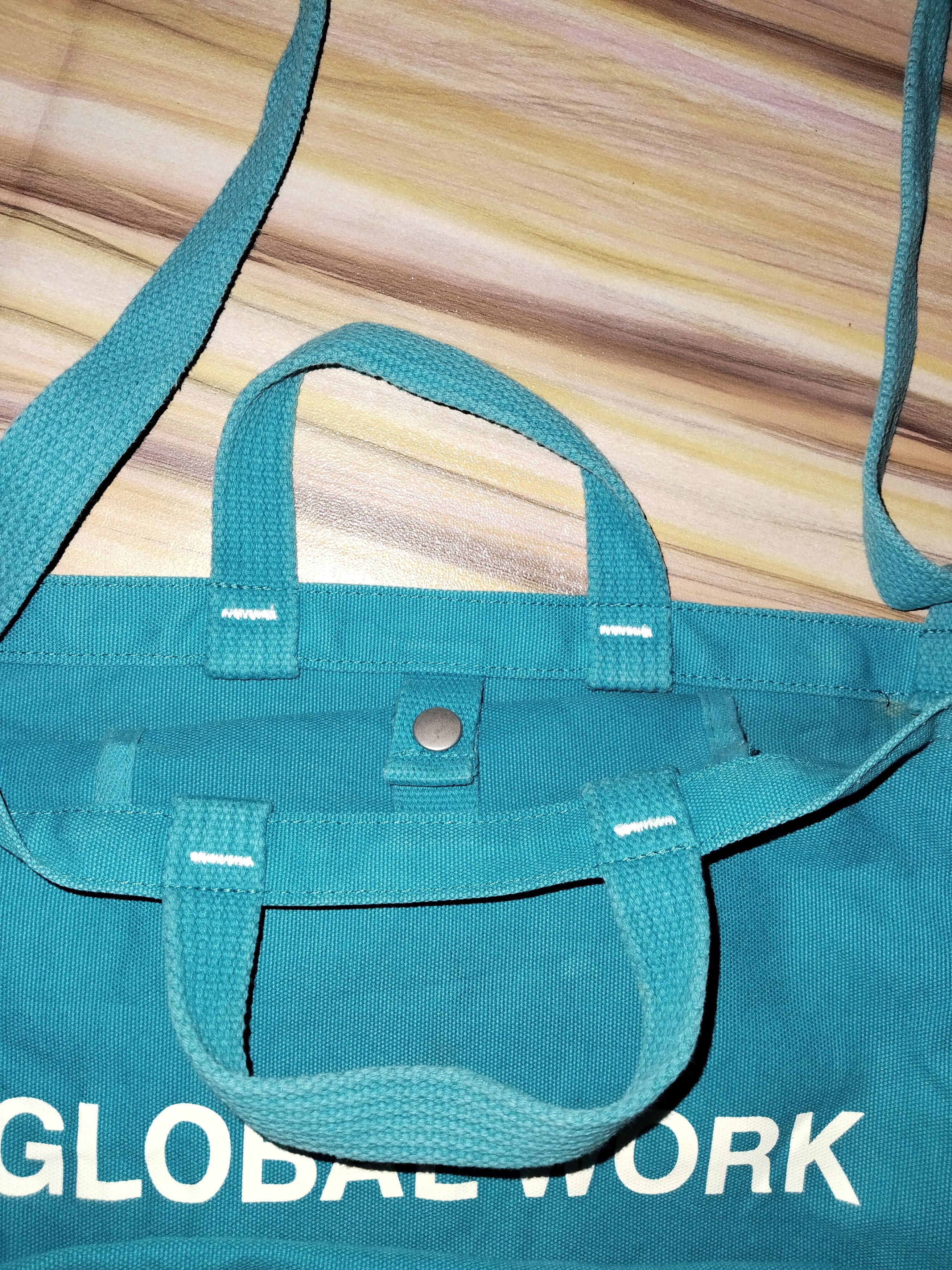 Global Work GLOBAL WORK Canvas Sling Bag Size ONE SIZE - 4 Thumbnail