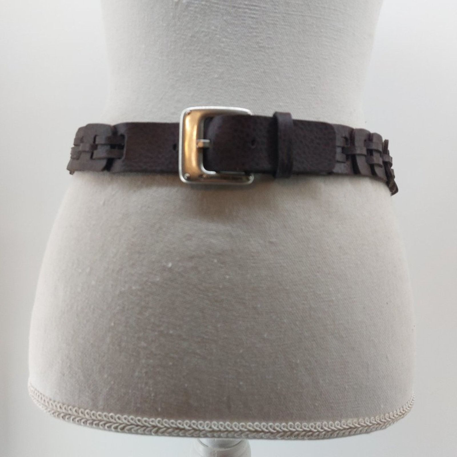 Calvin Klein CK Calvin Klein Jeans Chain Link Brown Maroon Size Small Size ONE SIZE - 15 Thumbnail