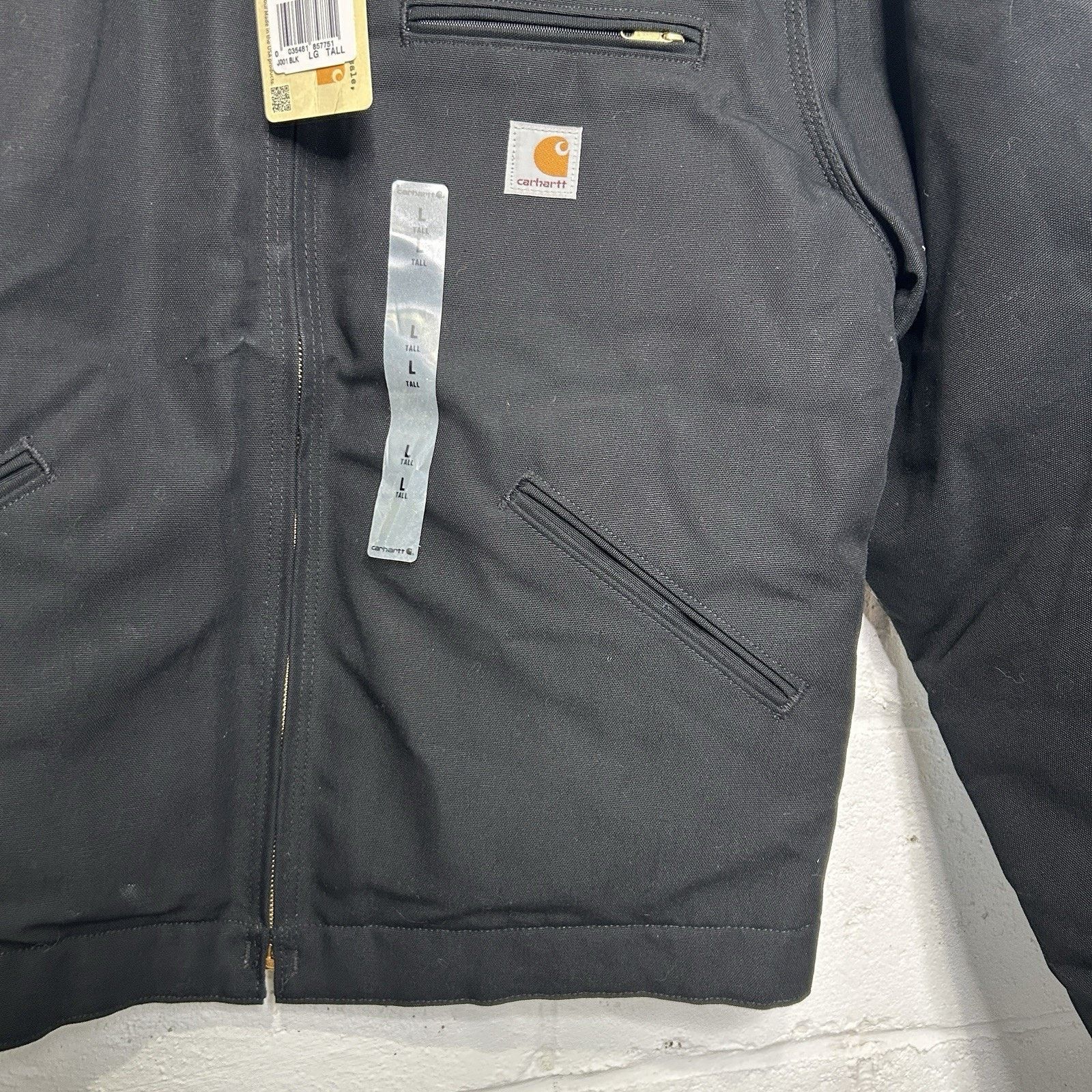 Carhartt Y2K Carhartt Blanket-Lined Detroit Jacket “Black” Leupold Size US L / EU 52-54 / 3 - 6 Thumbnail