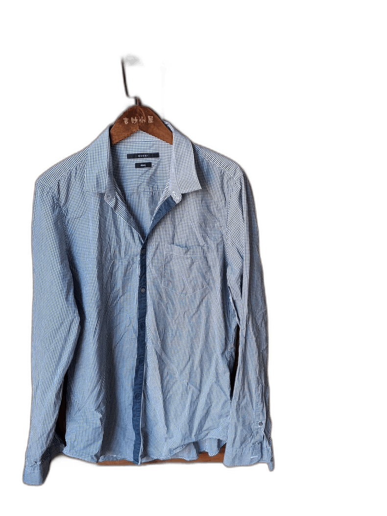 Gucci Gucci Long Sleeve Shirt Size 42 L Size US M / EU 48-50 / 2 - 1 Thumbnail
