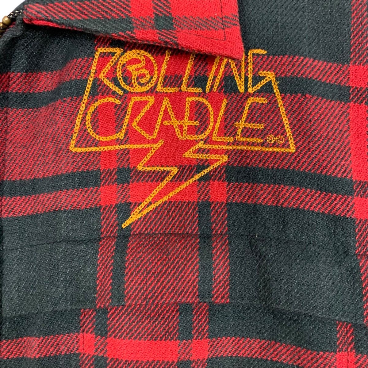 Japanese Brand ROLLING CRADLE Buffalo Check Pattern Work Jacket #2714-C122 Size US M / EU 48-50 / 2 - 19 Thumbnail