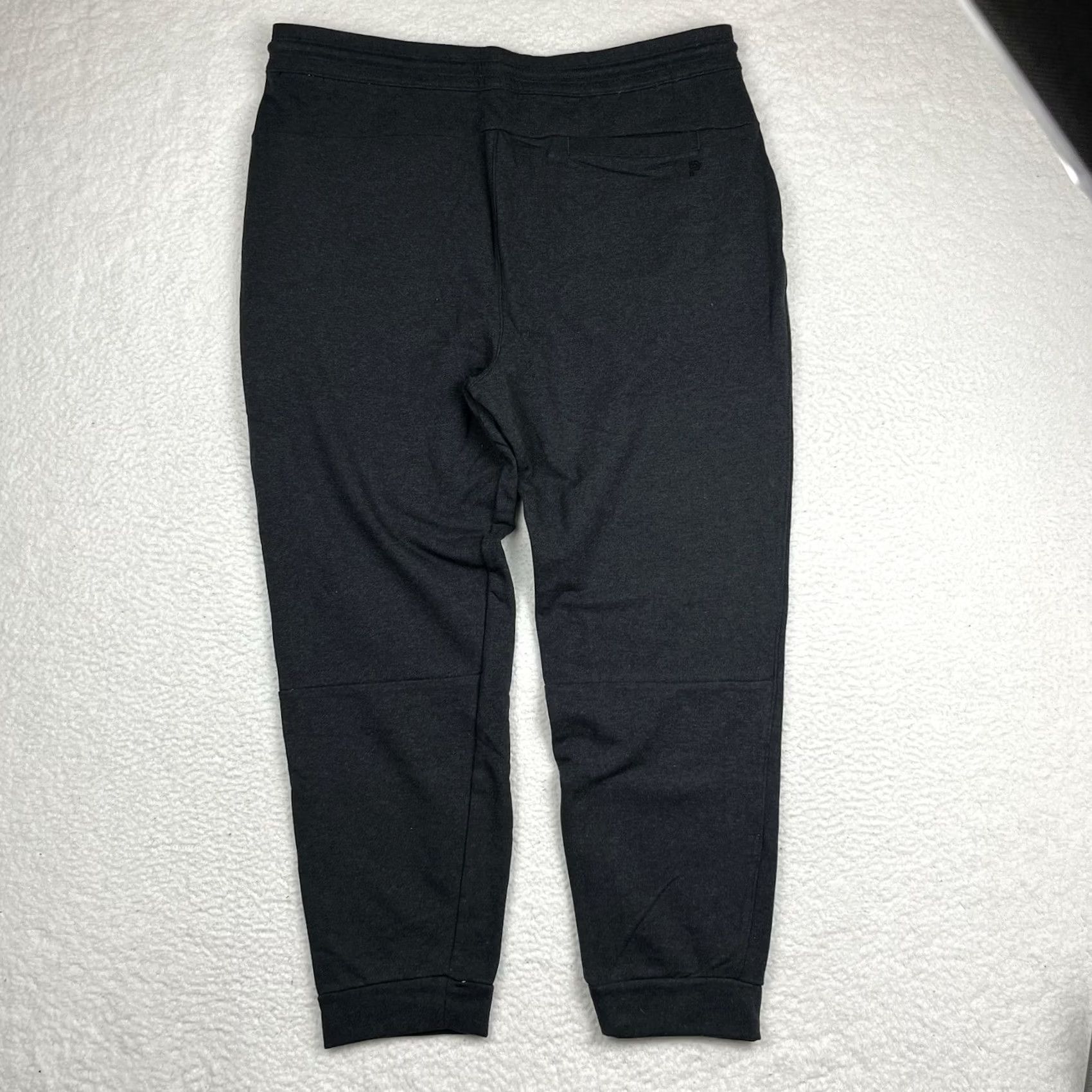Vintage NWT Public Rec Weekend Jogger Men 40x30 French Terry Cotton Heather Charcoal Pants Size US 40 / EU 56 - 6 Thumbnail