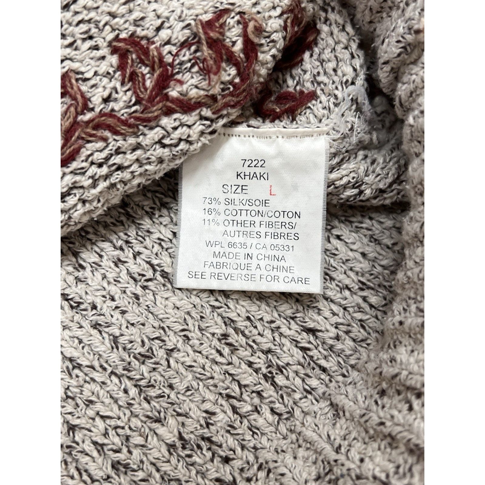 Woolrich Woolen Mills Vintage Woolrich Cardigan Sweater (L) Sheep Silk Cotton Size L / US 10 / IT 46 - 9 Thumbnail