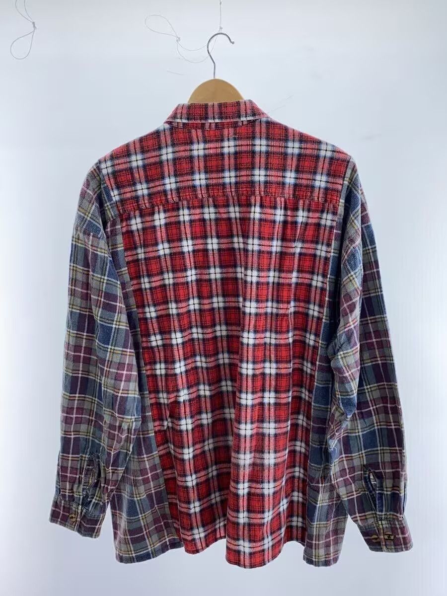 Needles Reconstructed Rebuild Flannel Button Shirt Size US L / EU 52-54 / 3 - 2 Thumbnail