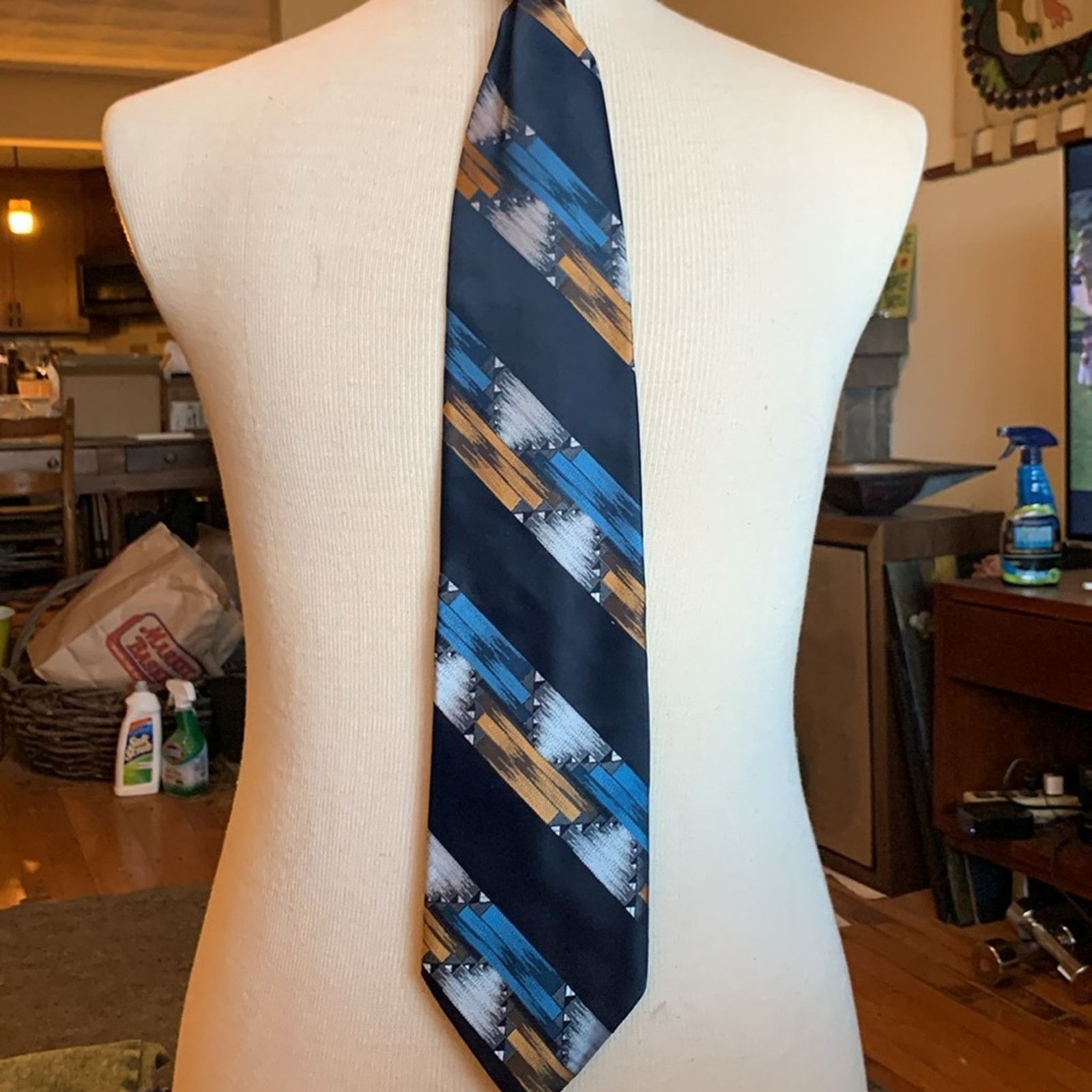 Pierre Balmain Pierre Balmain vintage 70’s modernist abstract necktie Size ONE SIZE - 5 Thumbnail