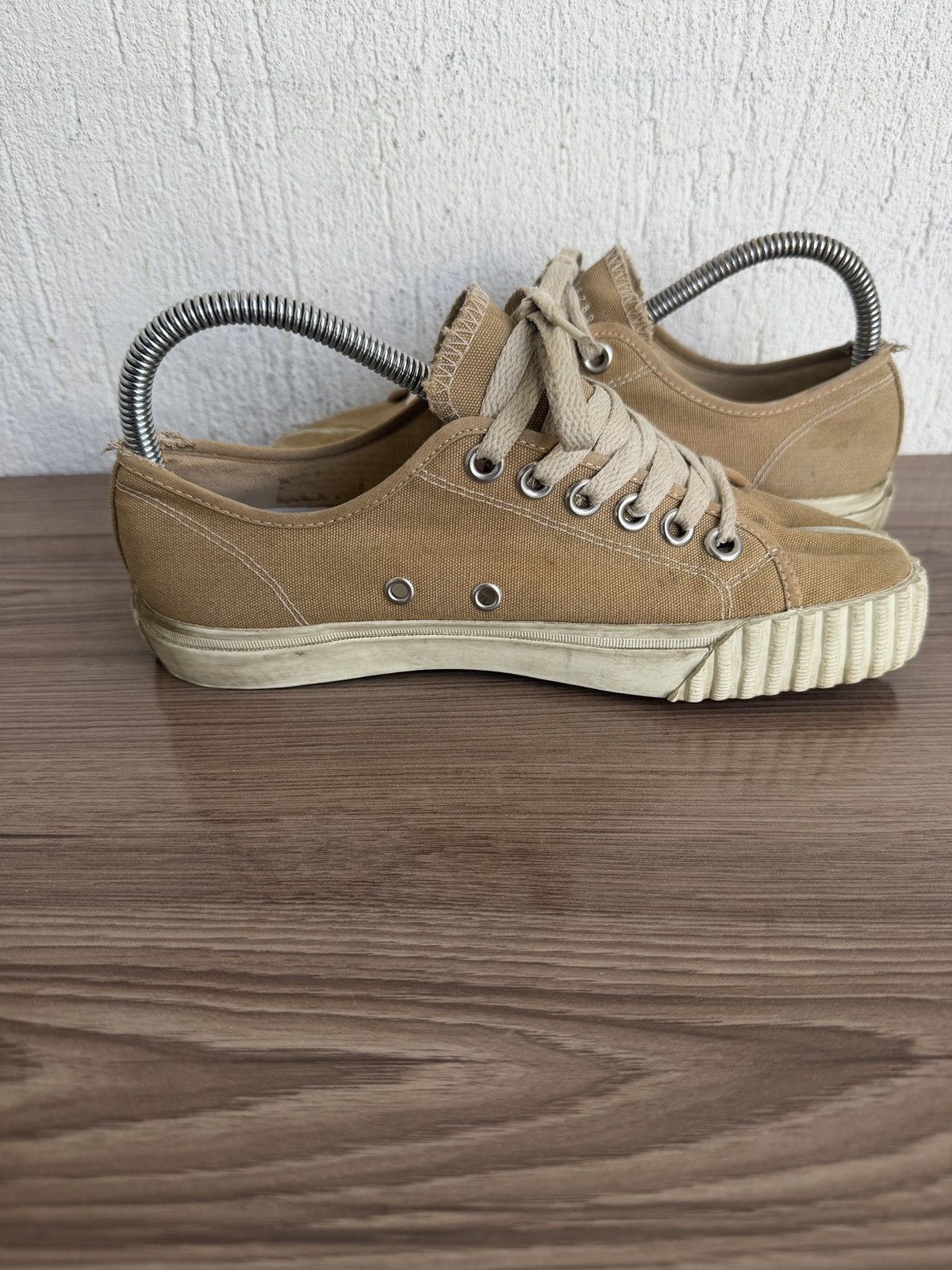 Maison Margiela Tabi canvas sneakers Size US 5.5 / IT 35.5 - 15 Thumbnail