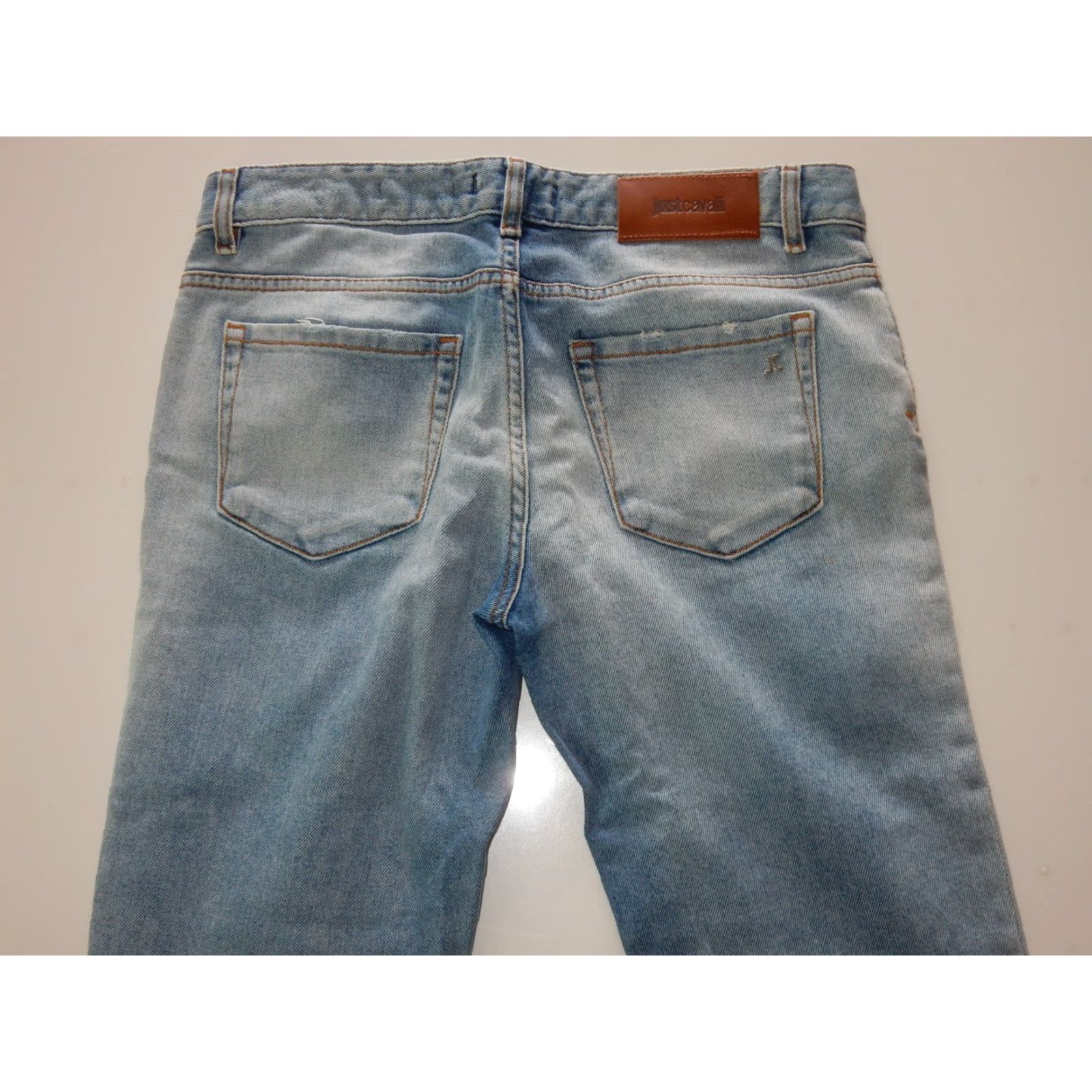 Just Cavalli VINTAGE Just Cavalli Men's Denim Jeans Size 29 Regular Slim Straight Blue 32x32 Size US 29 - 3 Thumbnail