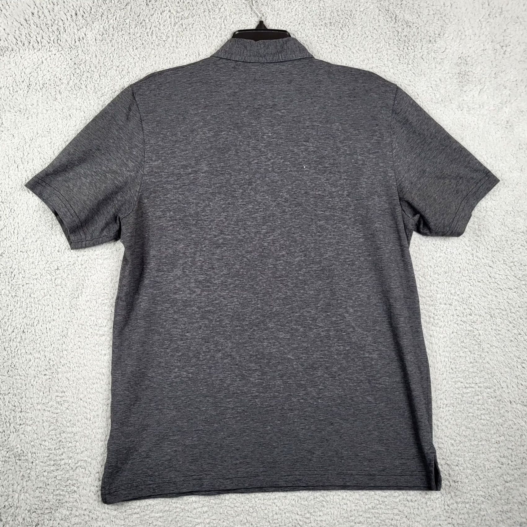 TravisMathew Travis Mathew Polo Shirt Mens Regular Short Sleeve Gray Cotton Polyester Size L Size US L / EU 52-54 / 3 - 6 Thumbnail