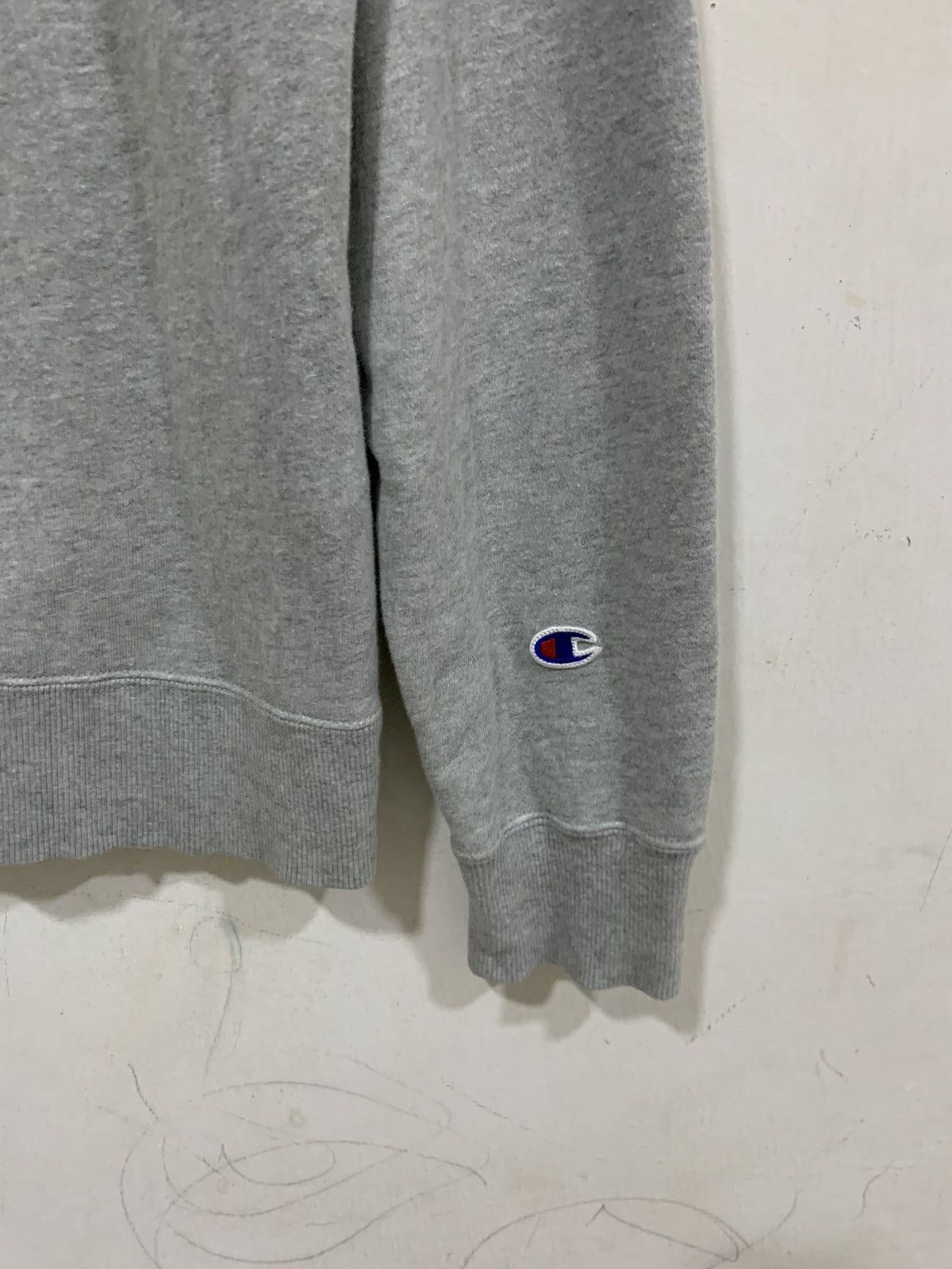 Champion × Japanese Brand × Vintage Champion Plain Grey XL Size US XL / EU 56 / 4 - 5 Thumbnail