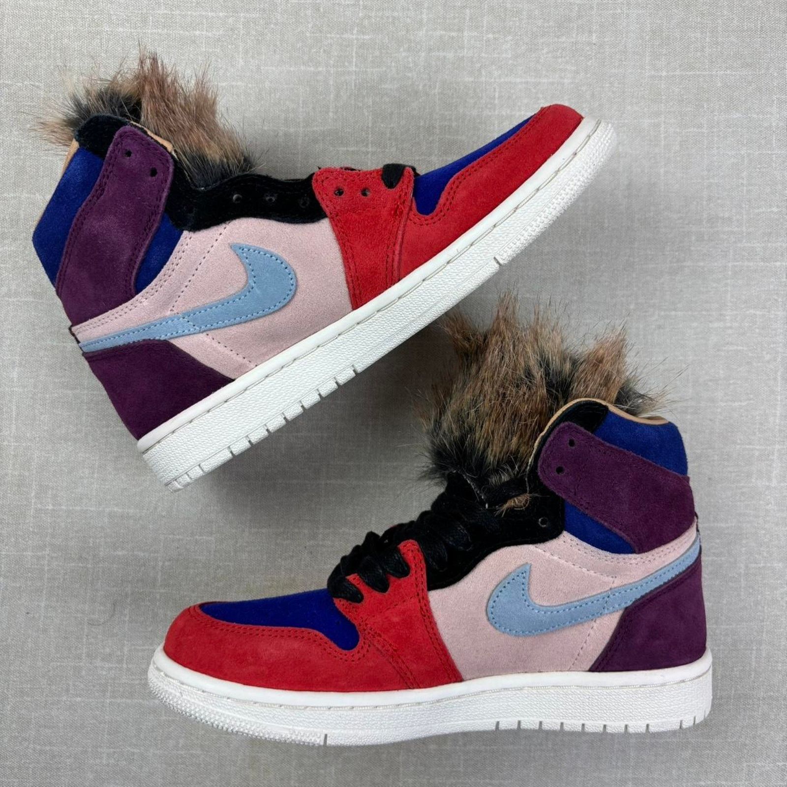 Jordan Brand 🌈 2018 Aleali May x Jordan 1 Retro High “Court Lux” 5W Size US 5 / IT 35 - 4 Thumbnail