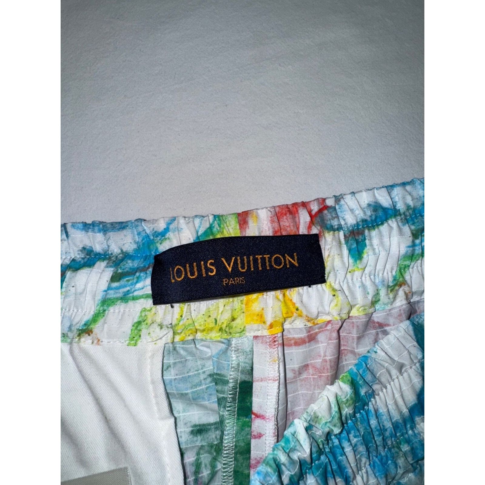 Louis Vuitton Louis Vuitton LV Pastel Monogram Logo Multicolor Watercolor Size US 26 / EU 42 - 9 Thumbnail