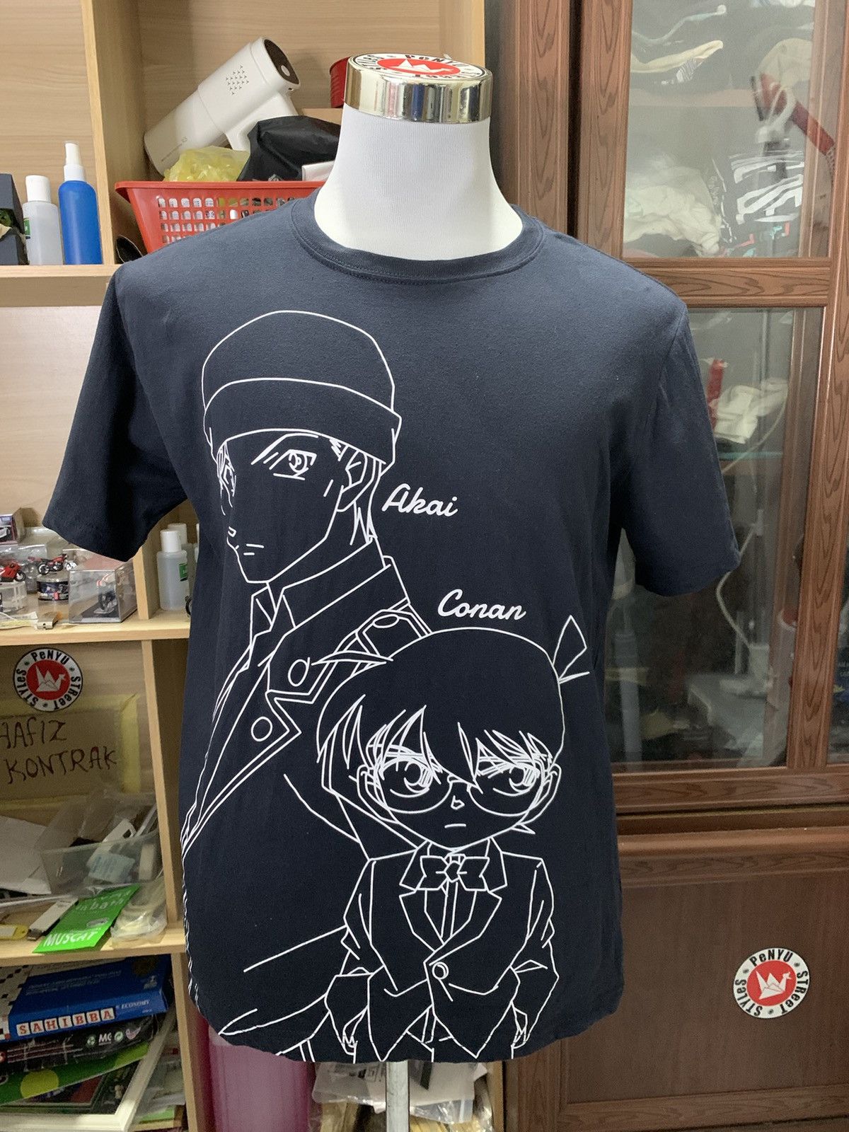 Anime DETECTIVE CONAN ANIME MOVIE SHIRT Size US L / EU 52-54 / 3 - 1 Thumbnail