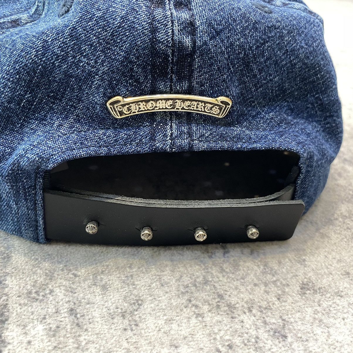 Chrome Hearts Chrome Hearts Slouchy 5 Panel Cap denim Size ONE SIZE - 5 Thumbnail