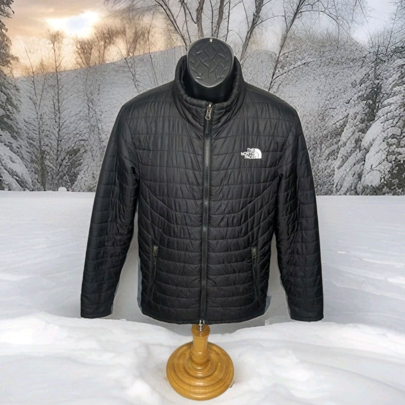 The North Face The North Face Mens Small Black Puffer Jacket Liner Tri-climate Coat Quilted Size US S / EU 44-46 / 1 - 2 Thumbnail