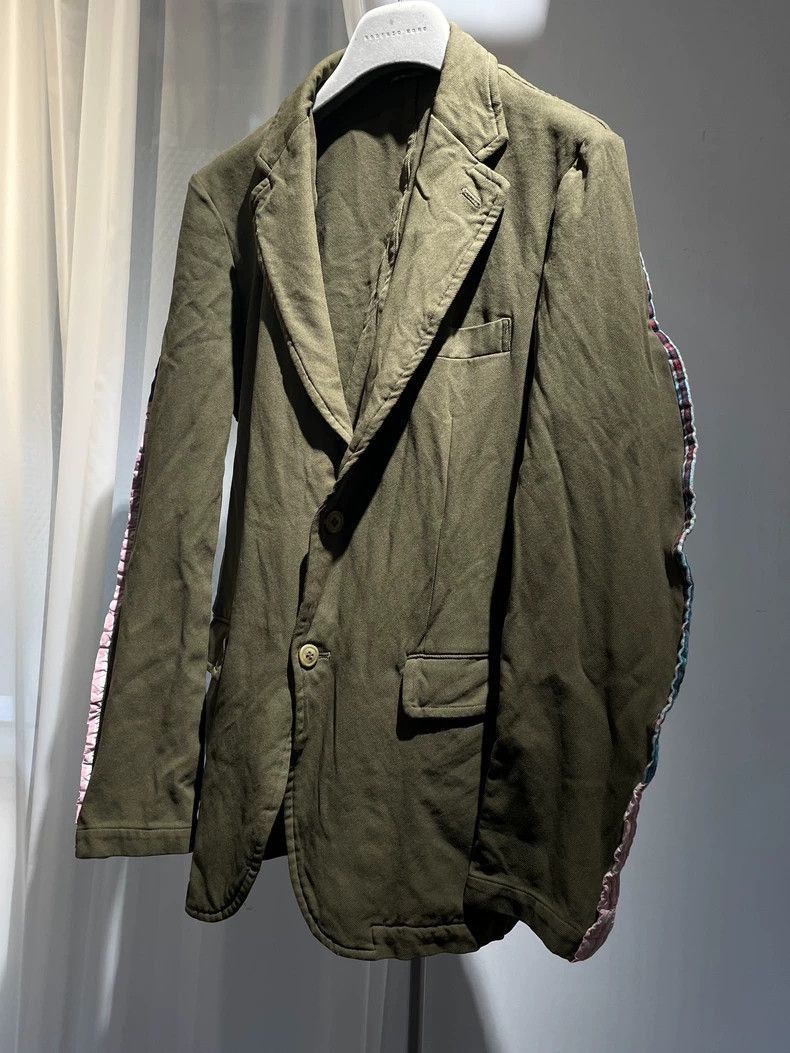 Beautiful Olive Green Tailored Blazer-2505