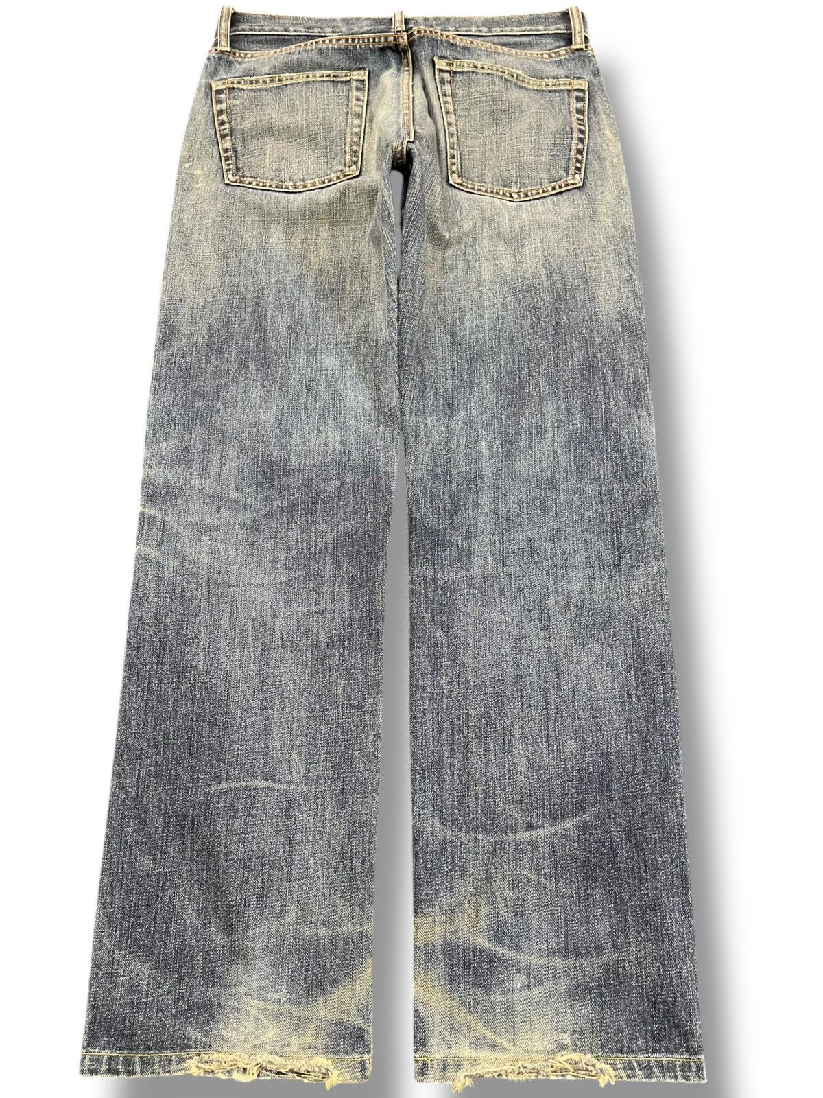Beauty Beast × Jun Takahashi × Uniqlo Vintage Uniqlo Original Basic Regular Fit Straight Size US 31 - 5 Thumbnail