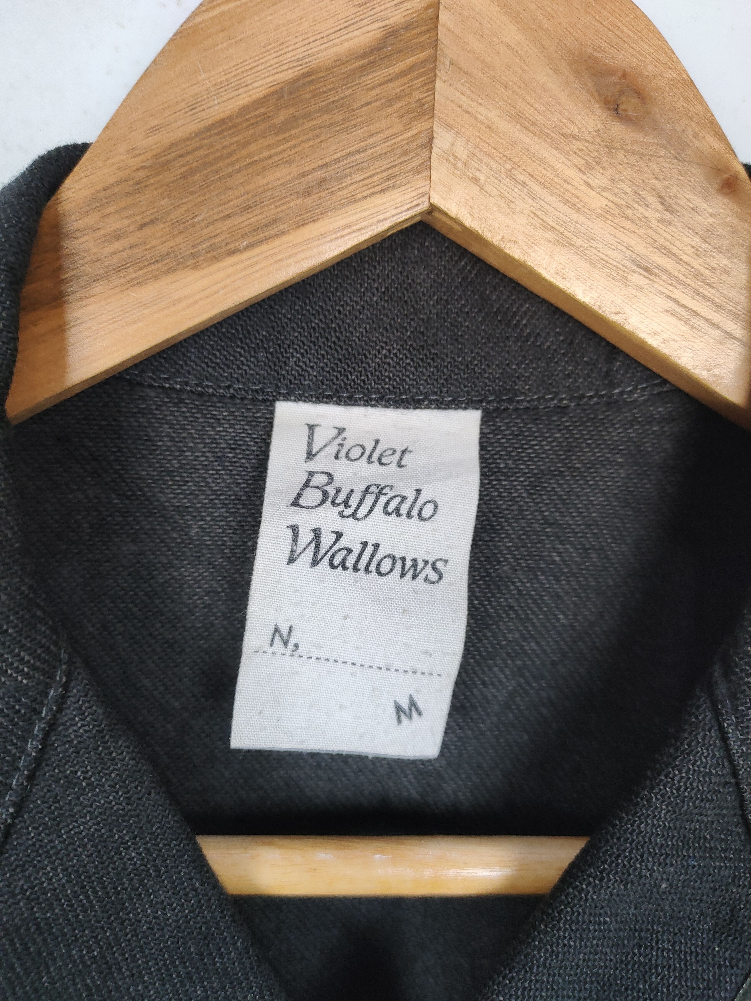 Designer × Japanese Brand Violet Buffalo Wallows Chore Jacket Size US M / EU 48-50 / 2 - 3 Thumbnail