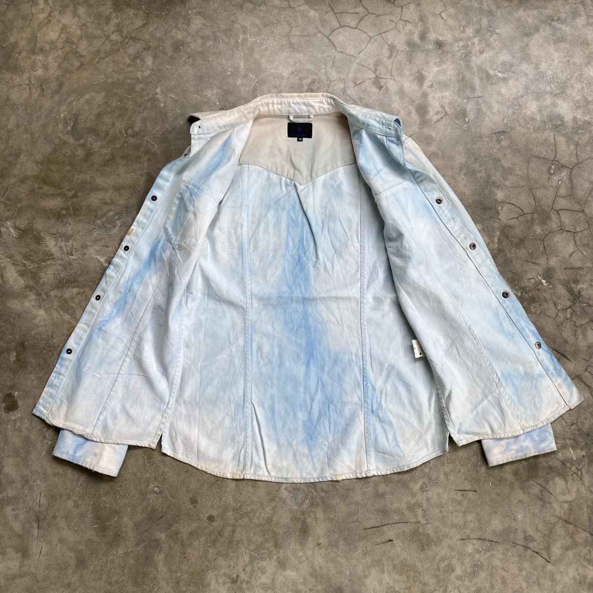 Tornado Mart 2000s Culture Custom Vkei Style Abstract Denim Jacket Size US M / EU 48-50 / 2 - 12 Thumbnail