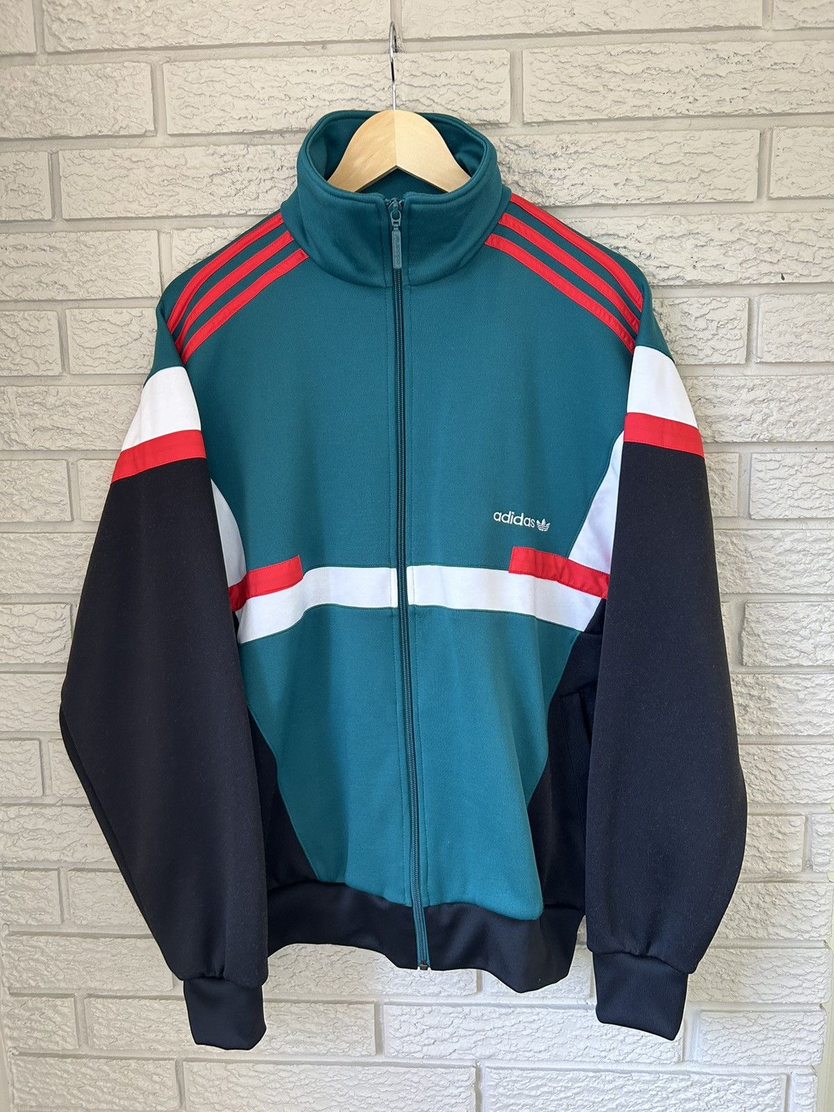 Adidas × Vintage Vintage Adidas Retro Track Jacket Size US M / EU 48-50 / 2 - 1 Thumbnail