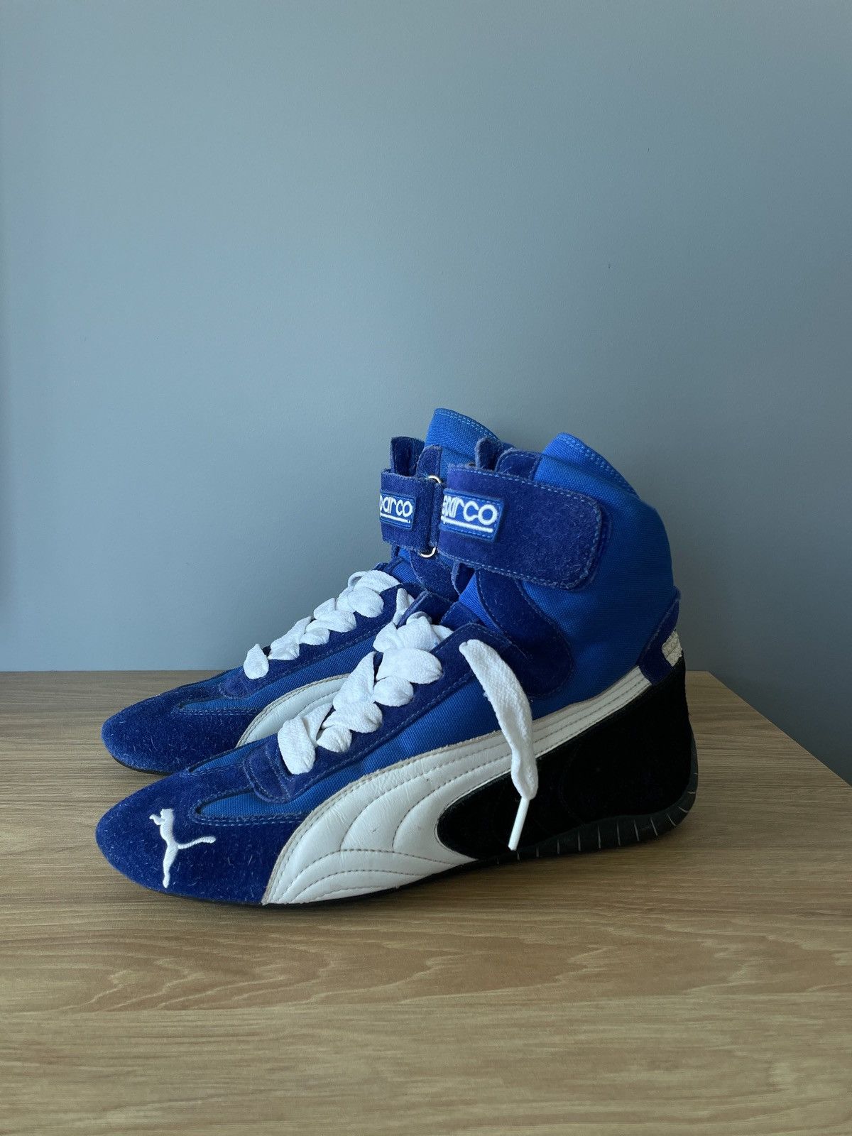 Rare Y2K Puma Sparco Japanese Boxing racing shoes