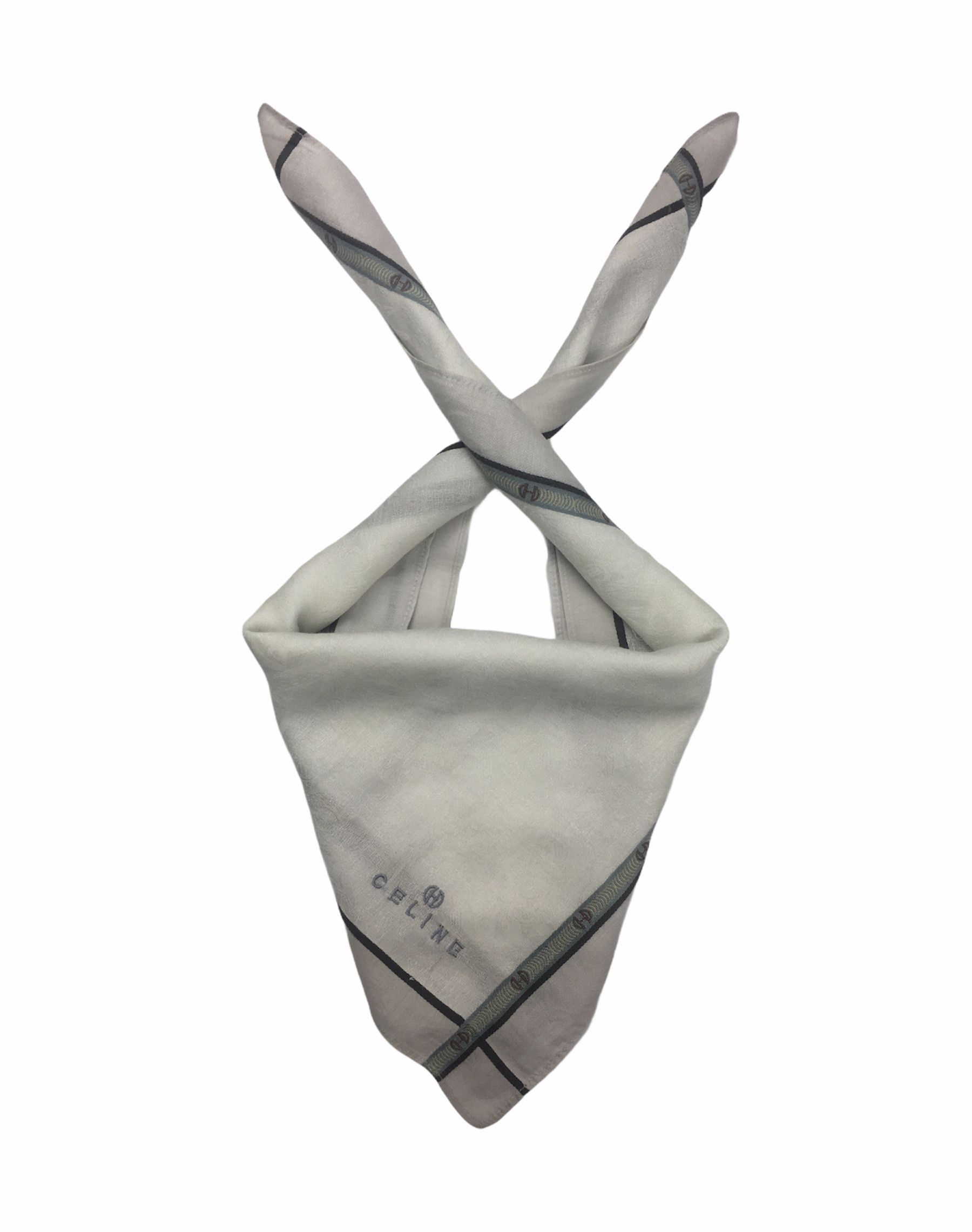 Celine Celine Handkerchief / Bandana / Neckerchief HKC0155 Size ONE SIZE - 2 Thumbnail