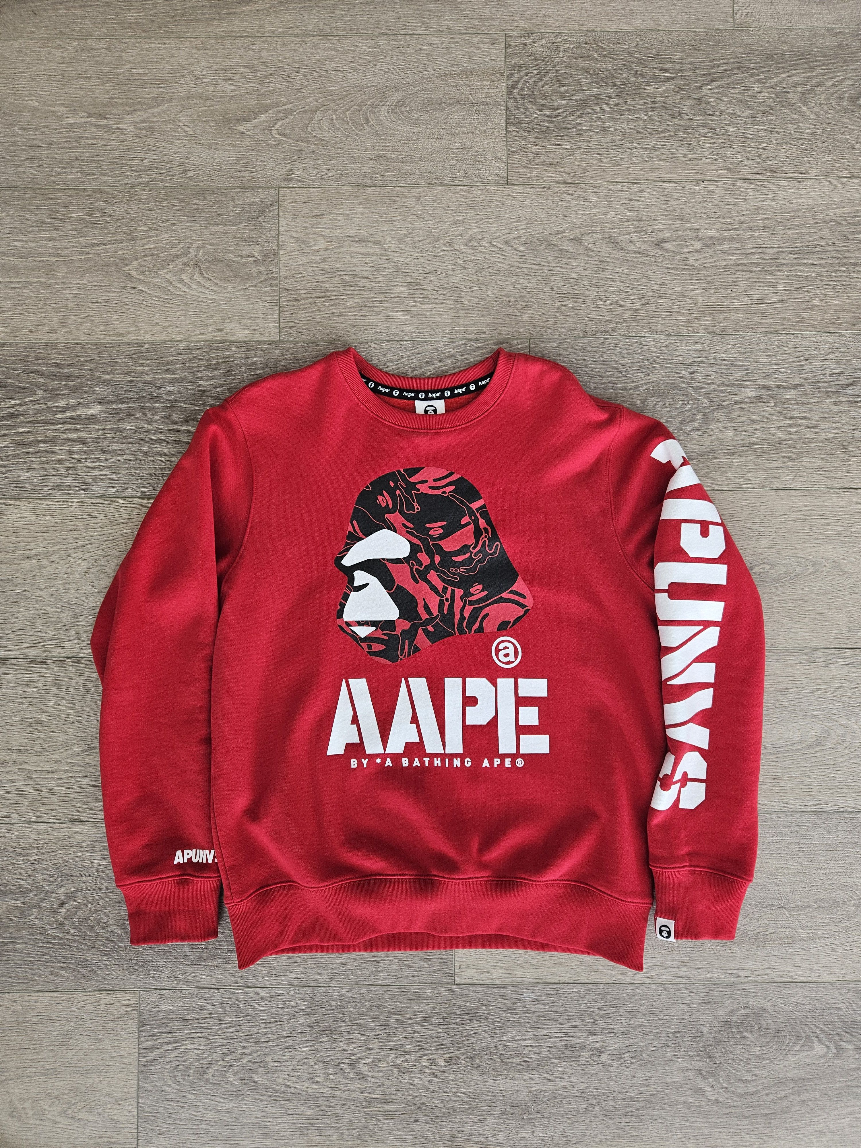 Aape Aape Sweatshirt Size US L / EU 52-54 / 3 - 1 Thumbnail