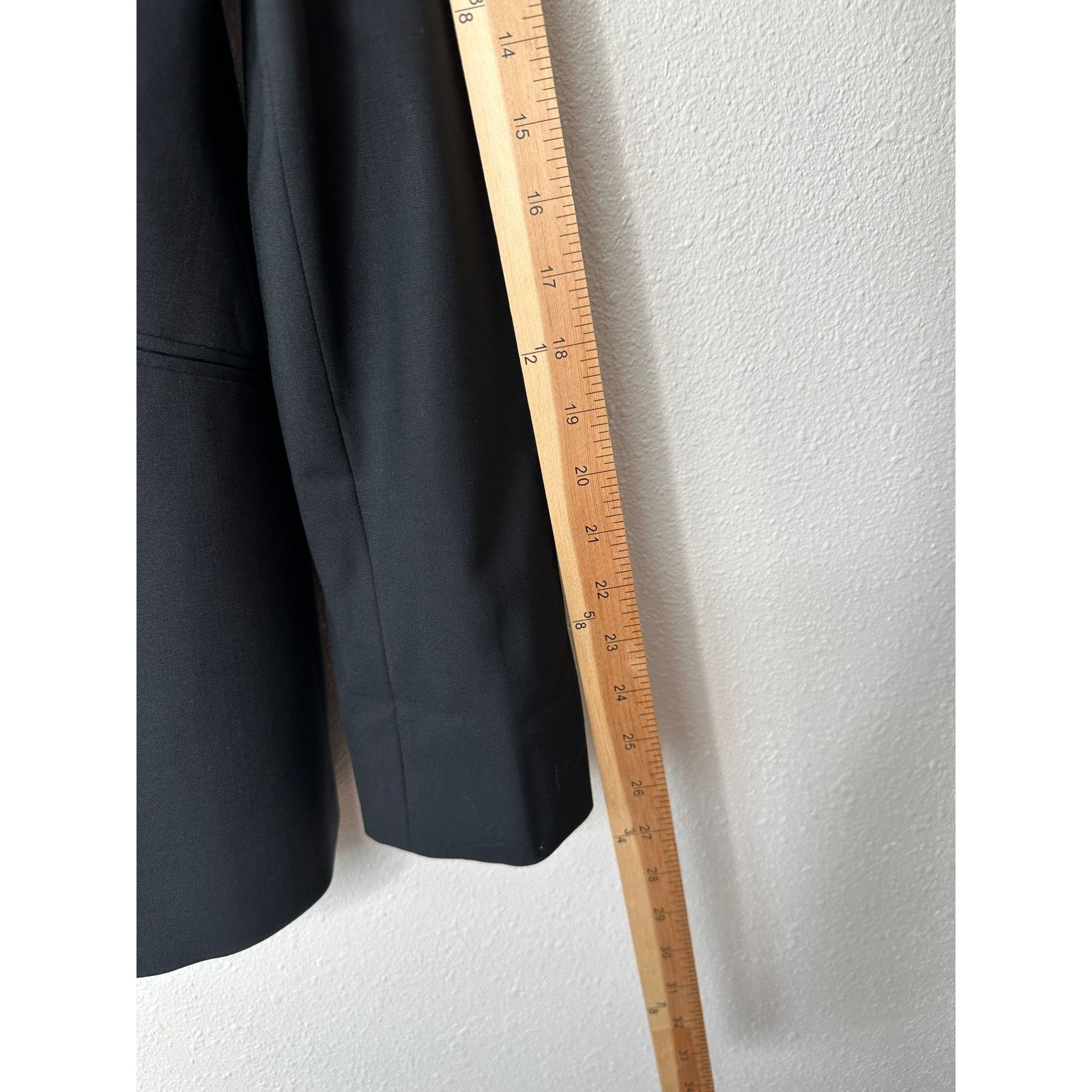 Burberry Burberry London Black 2-Button Wool Blazer Plaid Lined 8 Size M / US 6-8 / IT 42-44 - 17 Thumbnail