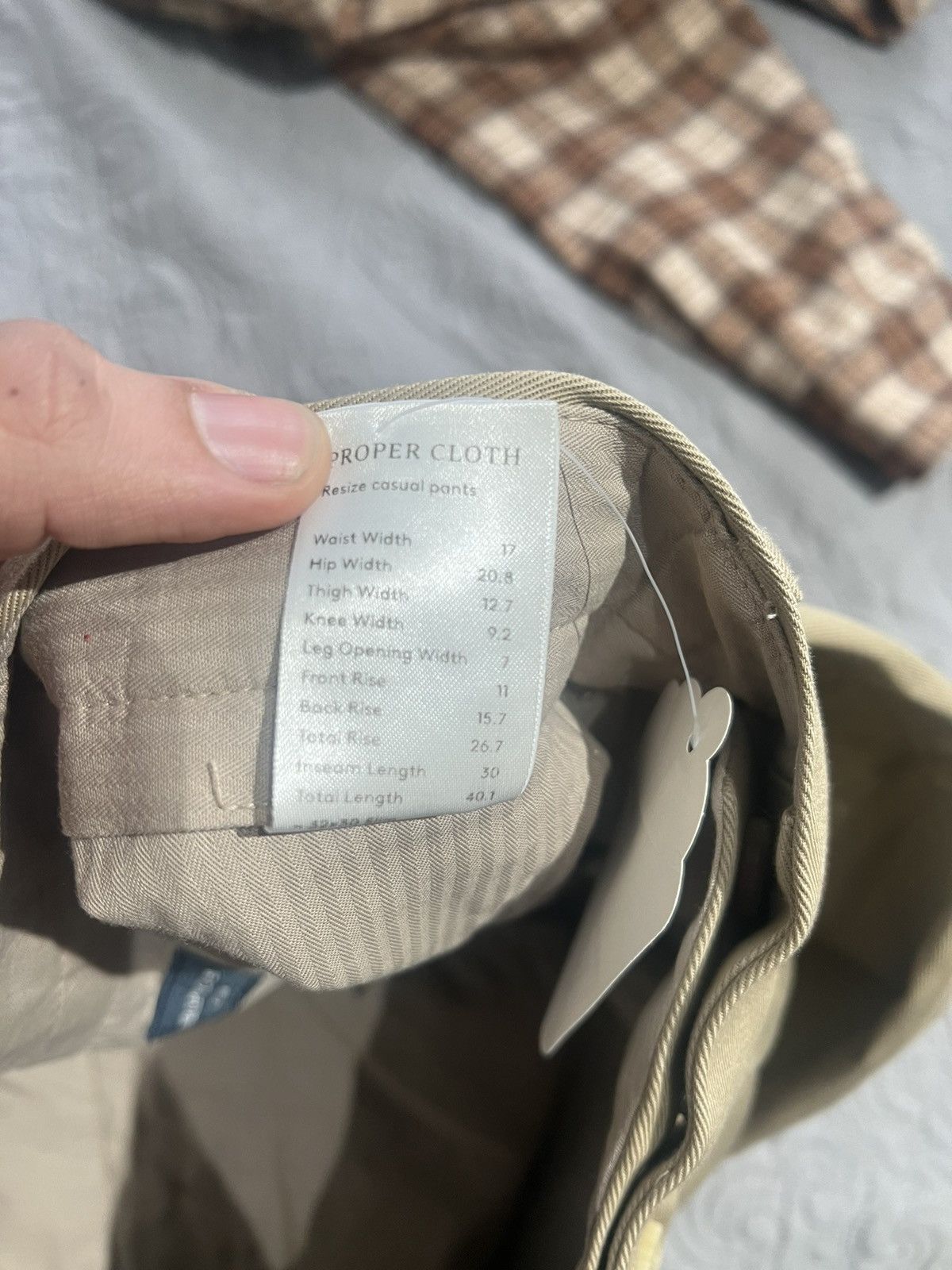 Proper Cloth Proper Cloth Chinos Size US 32 / EU 48 - 4 Thumbnail
