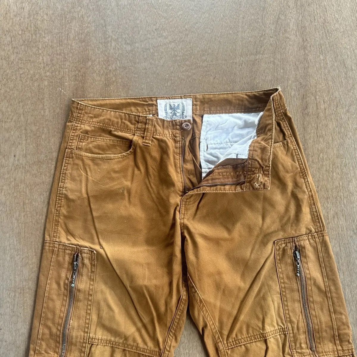Beauty Beast SICKSS!!JAPANESE VTG TROUSERS UTILITY ARMY DOUBLE KNEE PANTS Size US 32 / EU 48 - 8 Thumbnail