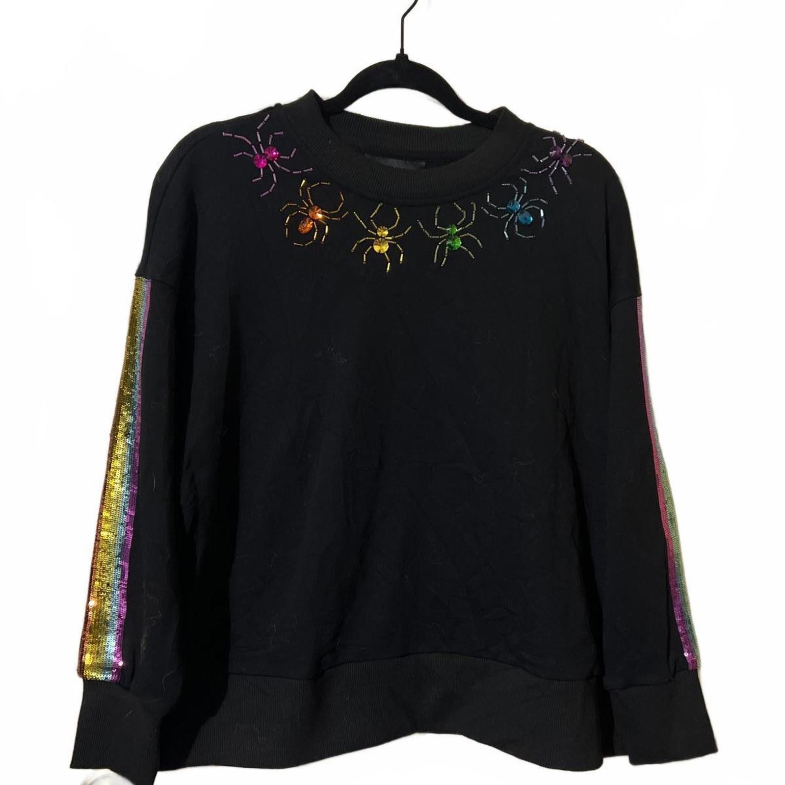 Other Brianna Cannon Rainbow Sequin Spider Embellishment set $200 Size S / US 4 / IT 40 - 2 Thumbnail