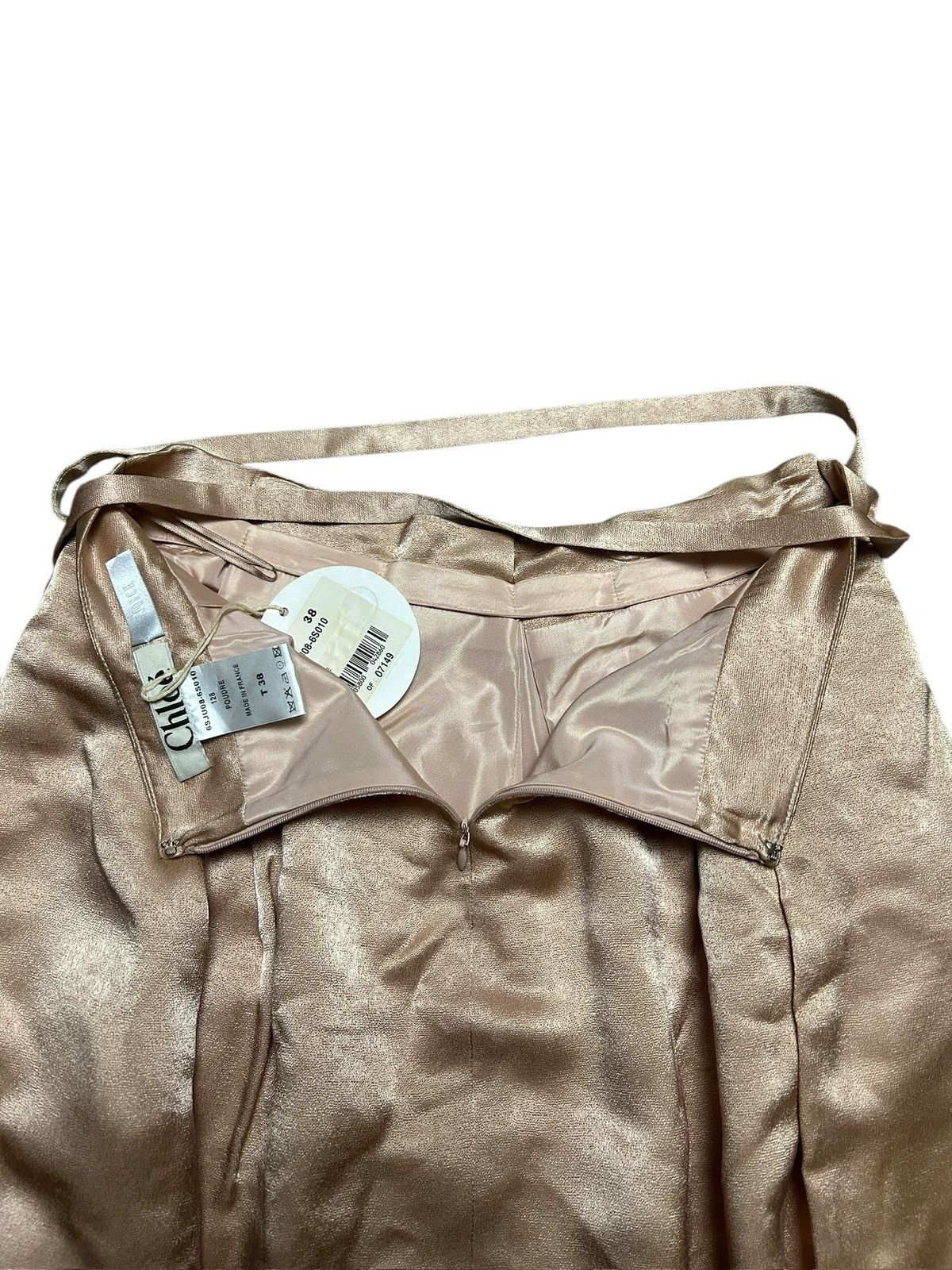 Chloe S/S 06 Phoebe Philo Wrap Skirt Size 27" / US 4 / IT 40 - 2 Thumbnail