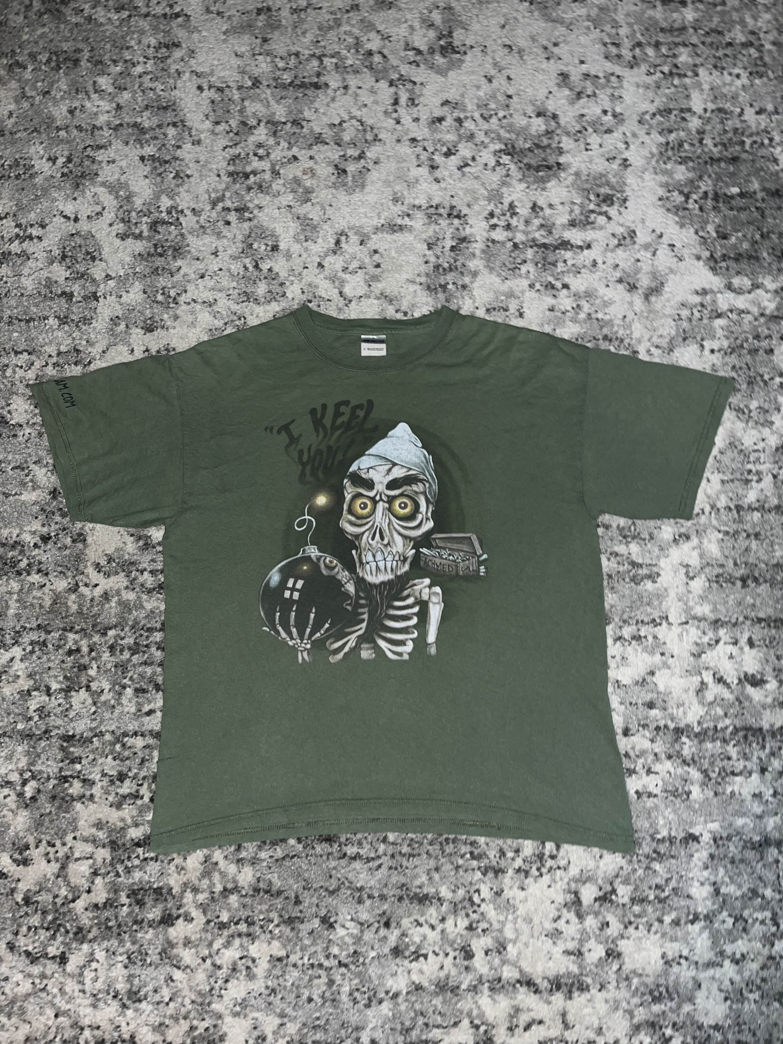 Vintage Y2K Jeff Dunham Achmed Comedy Shirt Size US L / EU 52-54 / 3 - 1 Thumbnail