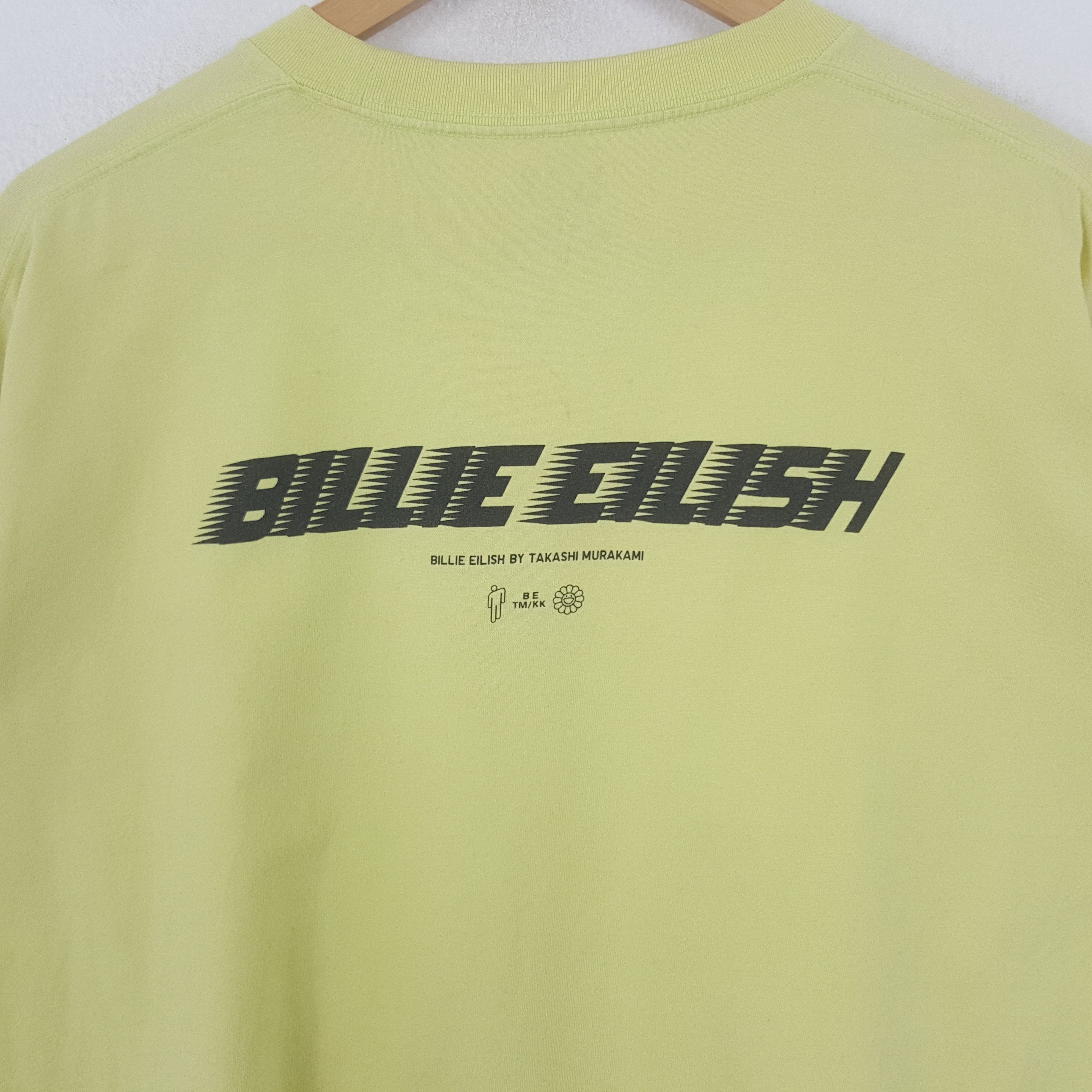 Billie Eilish × Takashi Murakami Vintage Billie Eilish X Takashi Murakami Japan Tshirt RR3 Size US L / EU 52-54 / 3 - 4 Thumbnail