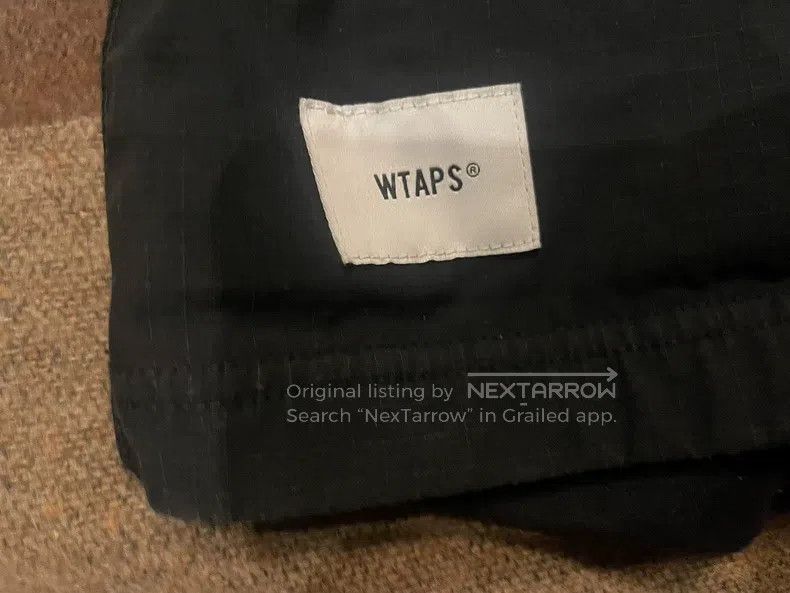 Wtaps Wtaps Nylon Half-zip Waterproof Jacket Size US M / EU 48-50 / 2 - 4 Thumbnail